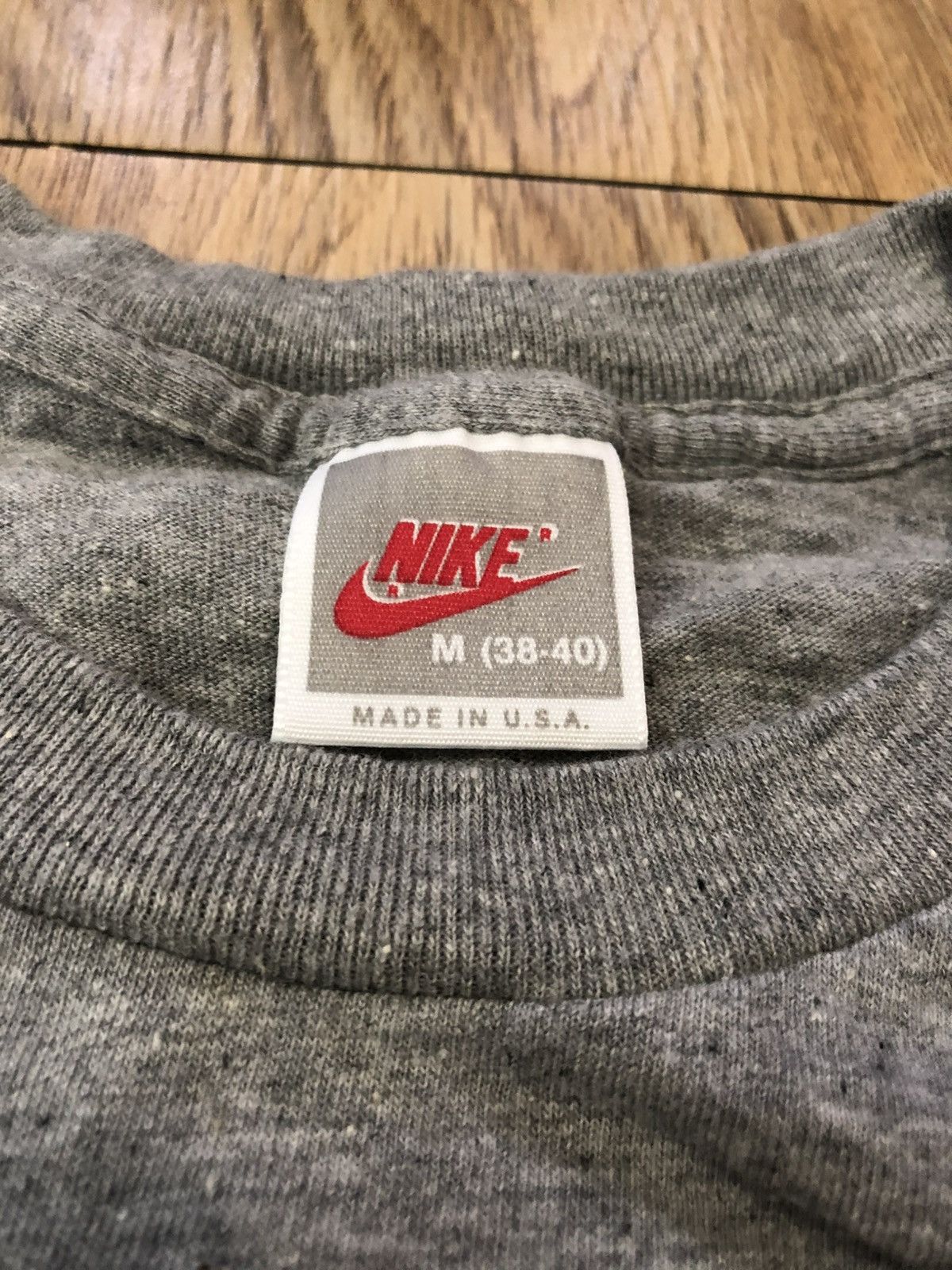 Nike × Vintage Vintage 90’s Nike NBA Mr Robinson tee Size US M / EU 48-50 / 2 - 9 Thumbnail