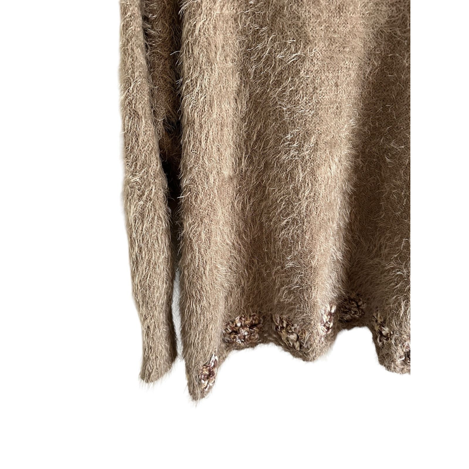 Other Easel Womens Small/Medium Long Sleeve Brown Knitted Cardigan Size S / US 4 / IT 40 - 9 Thumbnail