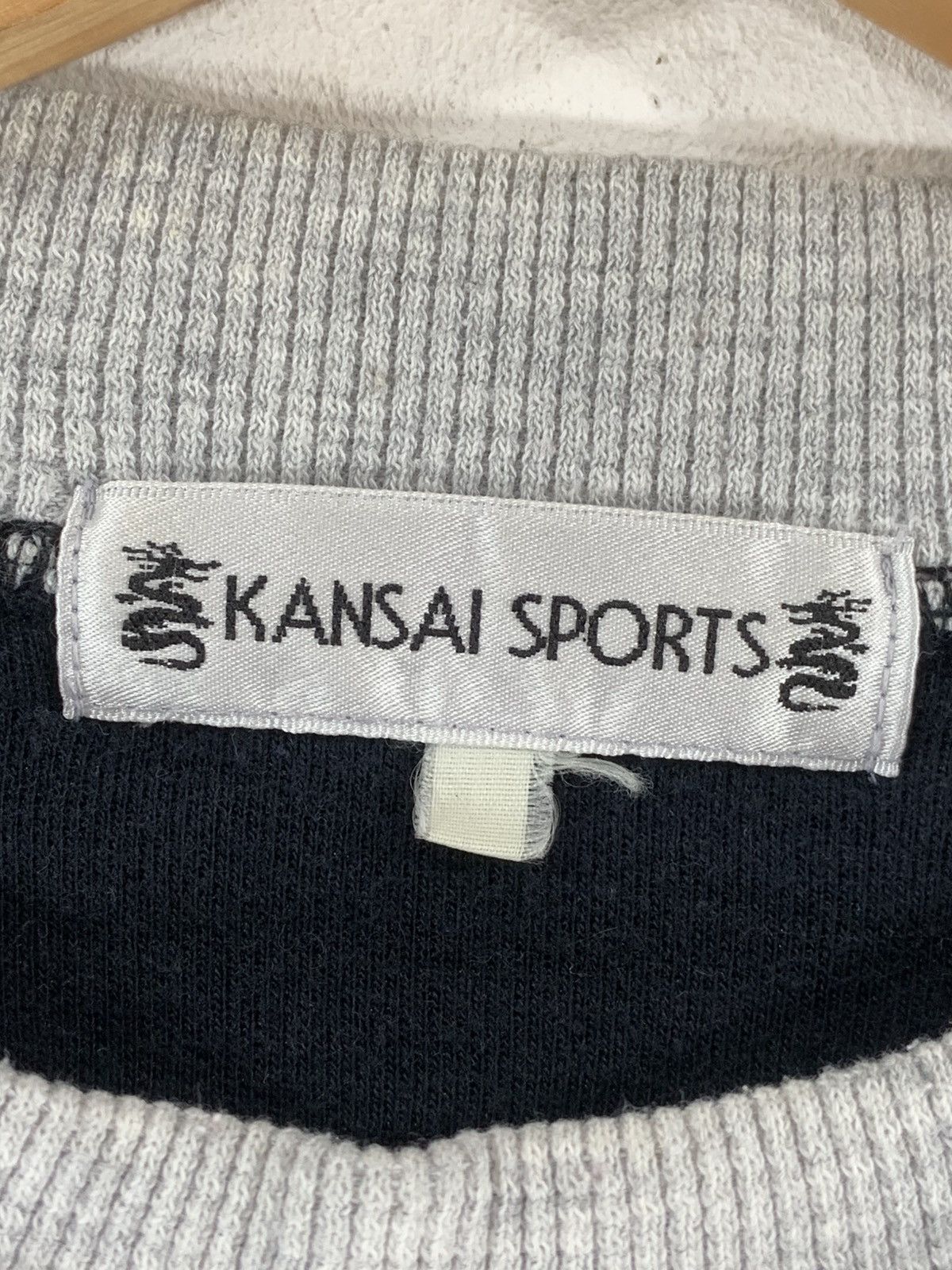 Vintage Vintage Kansai Sports Sweatshirt Size US XL / EU 56 / 4 - 4 Thumbnail