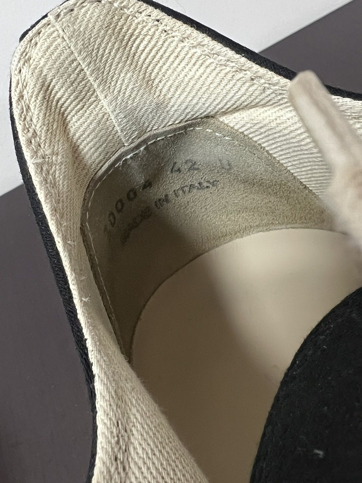 Rick Owens Drkshdw Rick owens drkshdw ramones low sneakers sz 42 Size US 9 / EU 42 - 8 Thumbnail