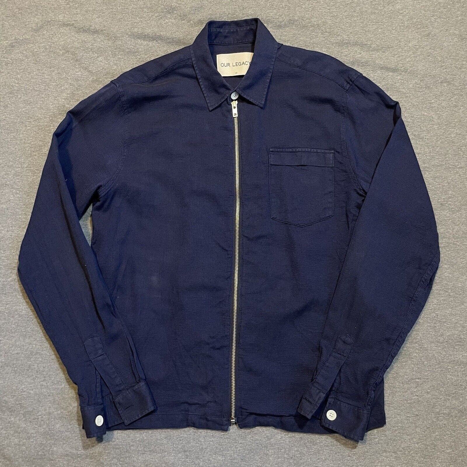 Our Legacy Our Legacy Zip Front Lightweight Shirt SS15 Medium Size US M / EU 48-50 / 2 - 1 Thumbnail