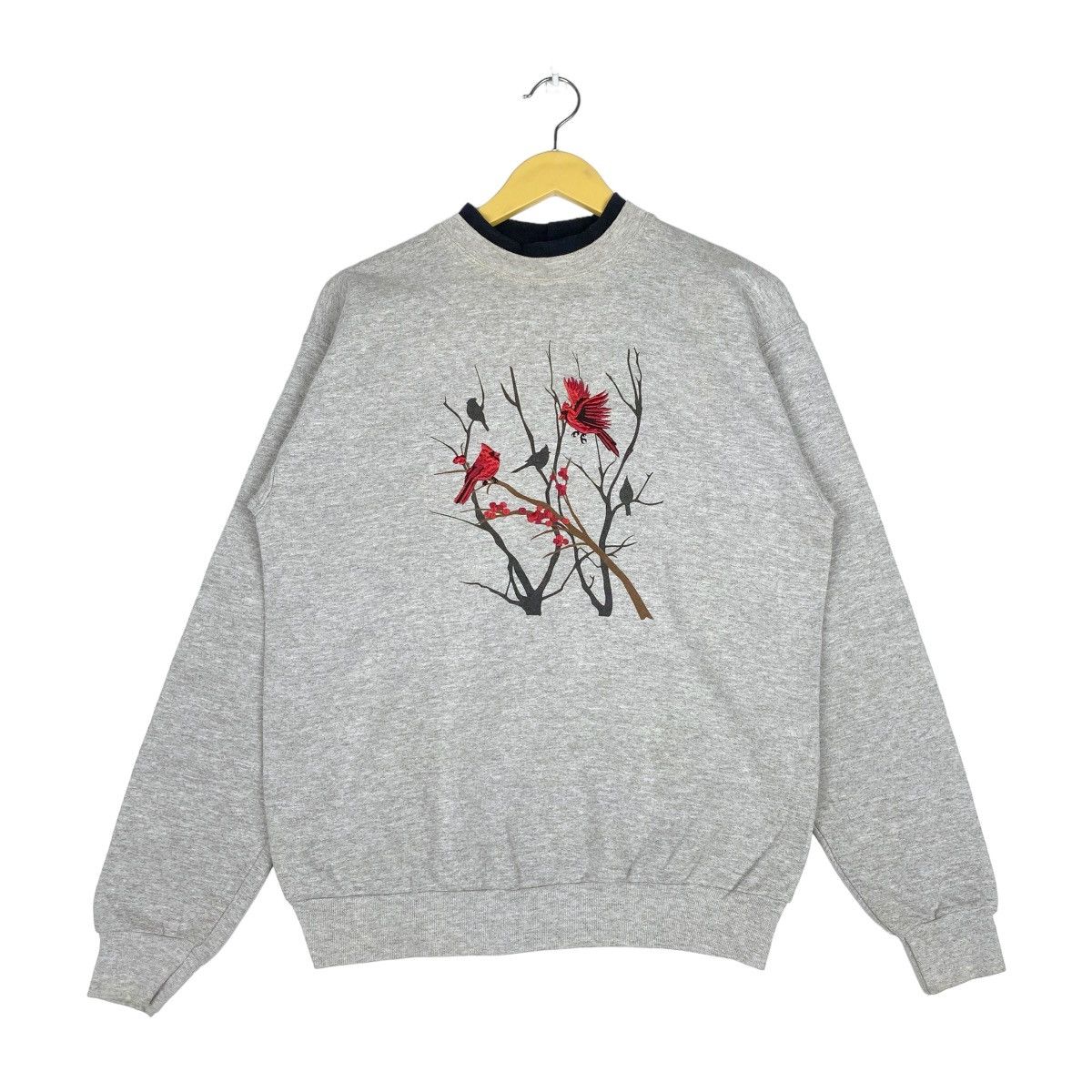 Designer × Vintage Cardinal Bird Sweatshirt Crewneck Fullover Jumper Size US S / EU 44-46 / 1 - 1 Thumbnail