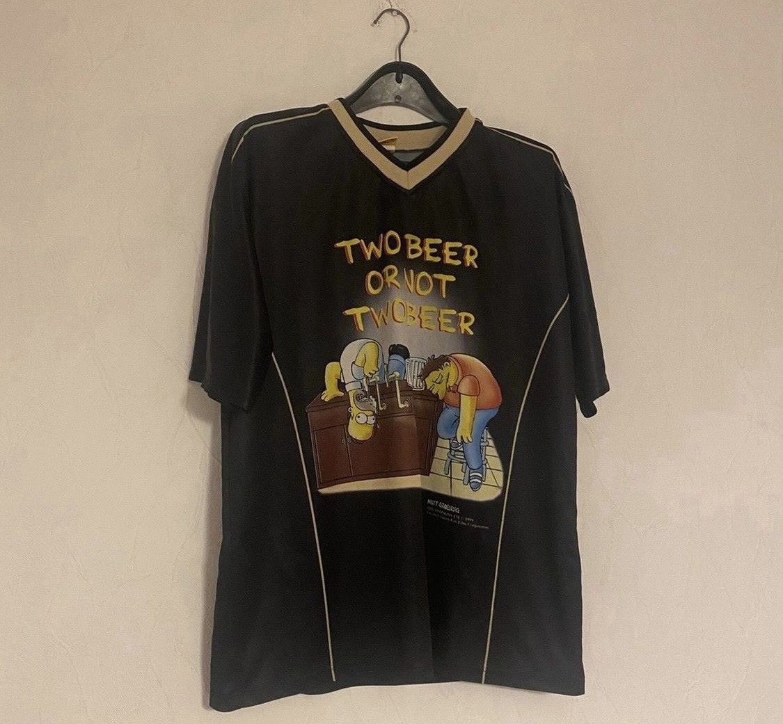 Vintage Vintage Y2K ADULT " Two Beer Or Not Two Beer Size US XL / EU 56 / 4 - 1 Thumbnail