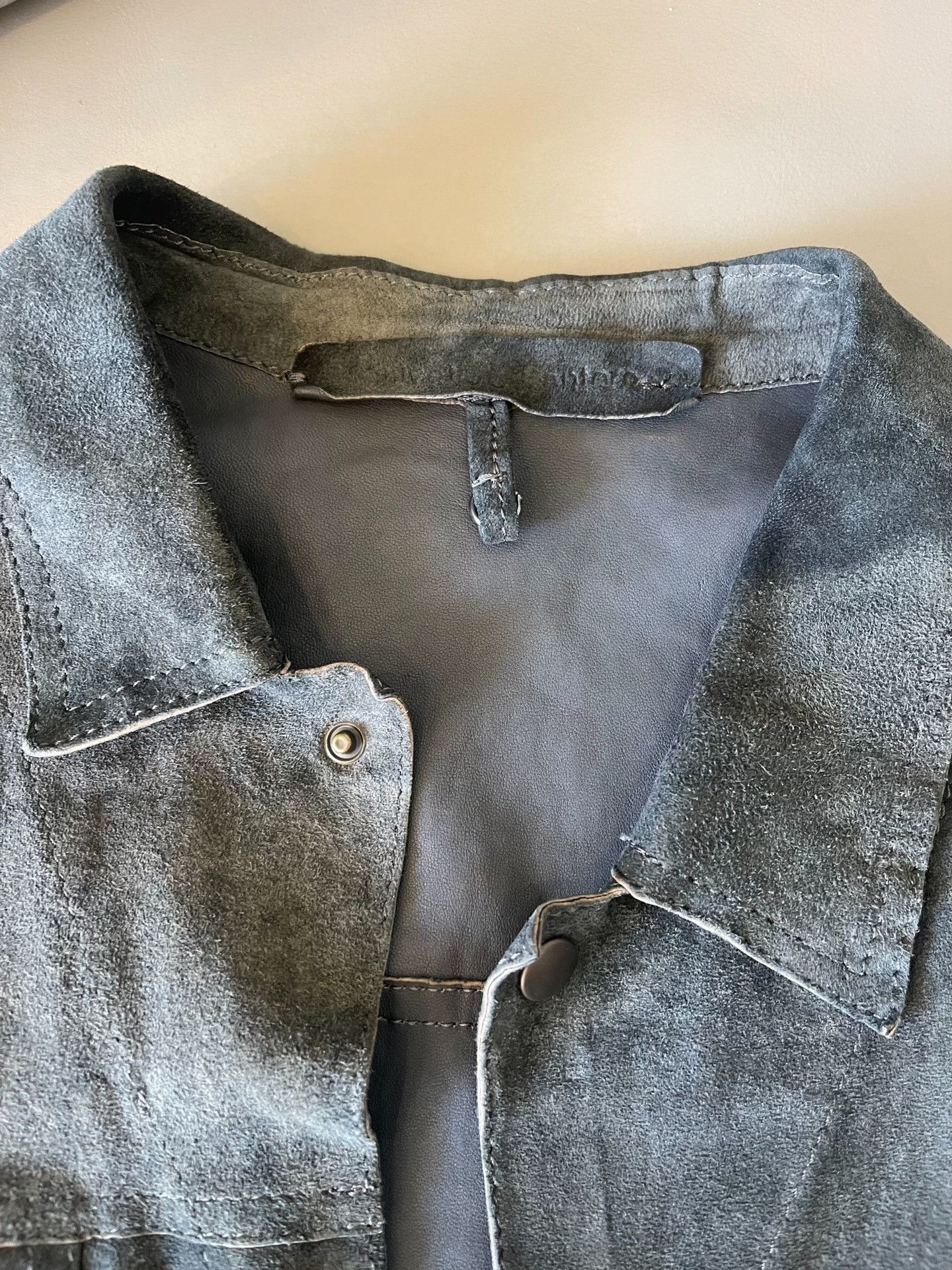 Salvatore Santoro Salvatore Santoro Men's Thin Leather Jacket 48 Size US M / EU 48-50 / 2 - 6 Thumbnail