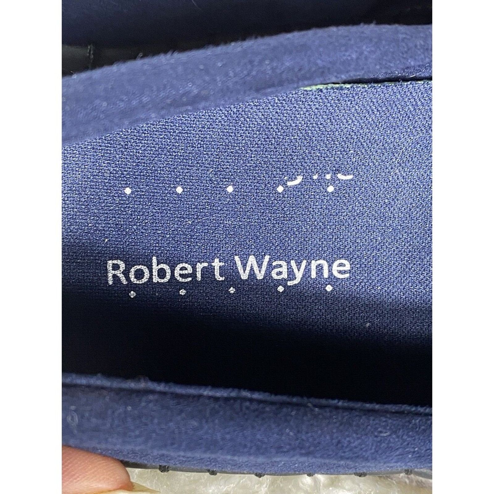 Robert Wayne ROBERT WAYNE RWF1018M Men Faux Blue Suede Loafers Shoes- 8D Size US 8 / EU 41 - 4 Thumbnail