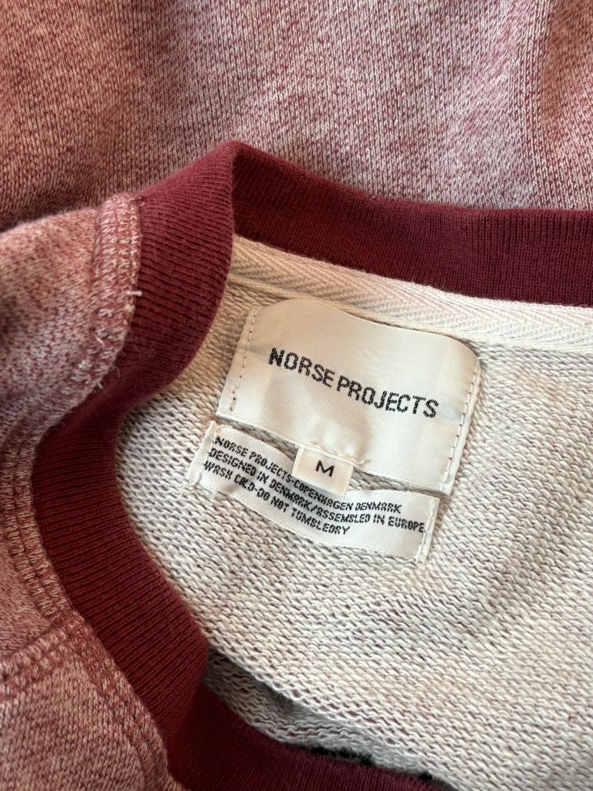 Norse Projects Norse Projects Stein Logo Crew Sweatshirt size M Size US M / EU 48-50 / 2 - 4 Thumbnail