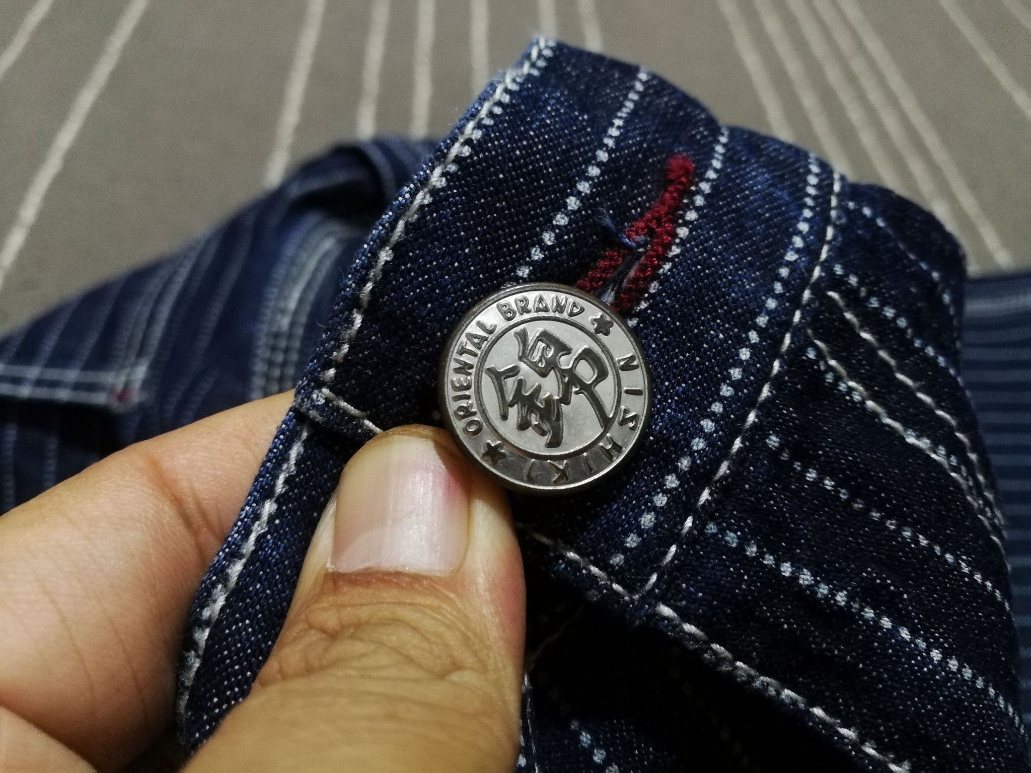 Japanese Brand Oriental Brand NISHIKI X Pandanesta japan denim wabash w38 Size US 38 / EU 54 - 6 Thumbnail