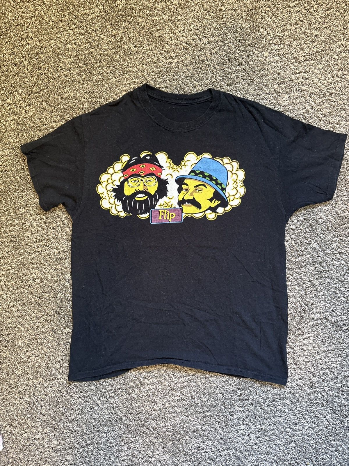 Vintage Flip Skateboards Cheech & Chong Tee Size US L / EU 52-54 / 3 - 2 Thumbnail