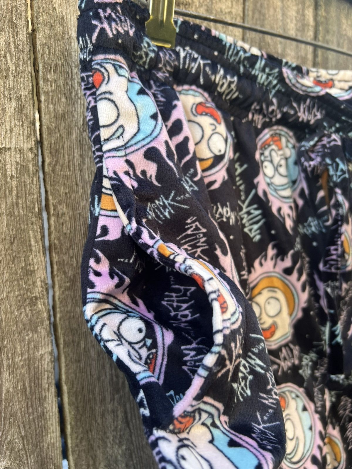 Other Officially licensed Rick And Morty black pajama pants Large Size US 34 / EU 50 - 7 Thumbnail