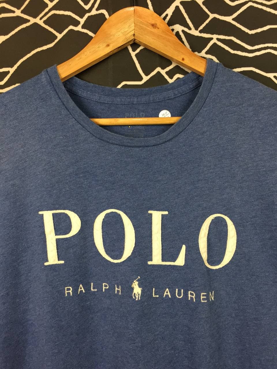 Polo Ralph Lauren Polo Ralph Lauren Embroidered Logo Spellout Tee Size L / US 10 / IT 46 - 3 Thumbnail