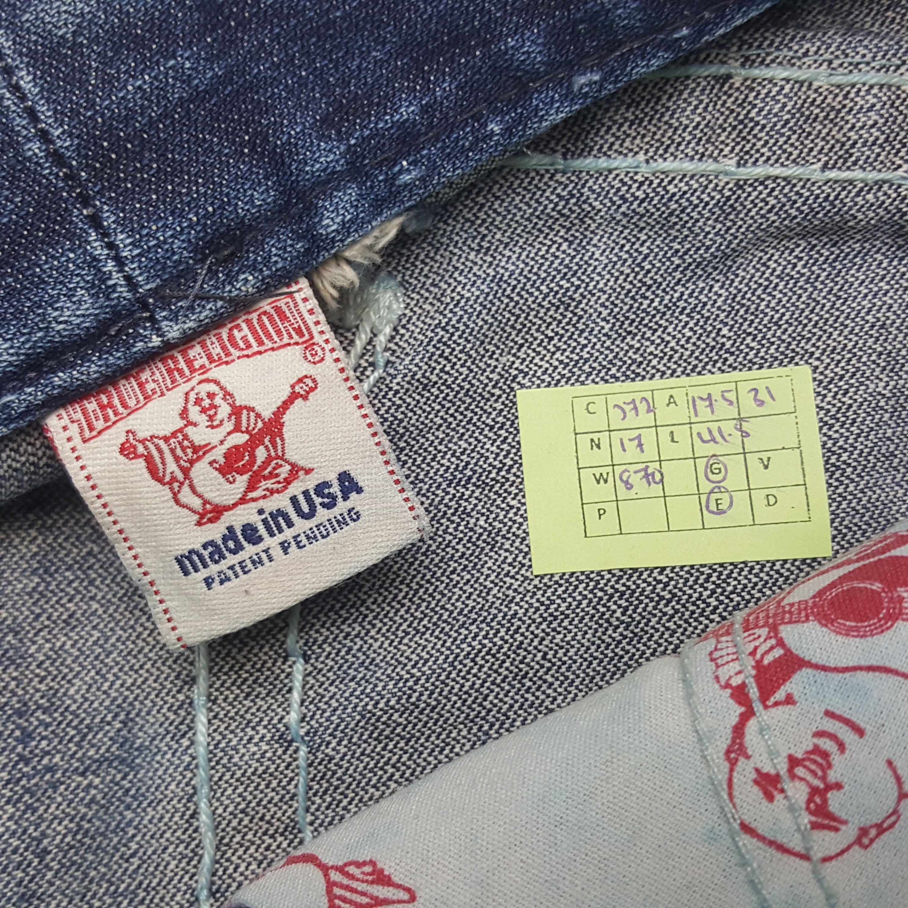 True Religion × Vintage Vintage True Religion American Brand Denim Jeans Size US 35 - 8 Thumbnail
