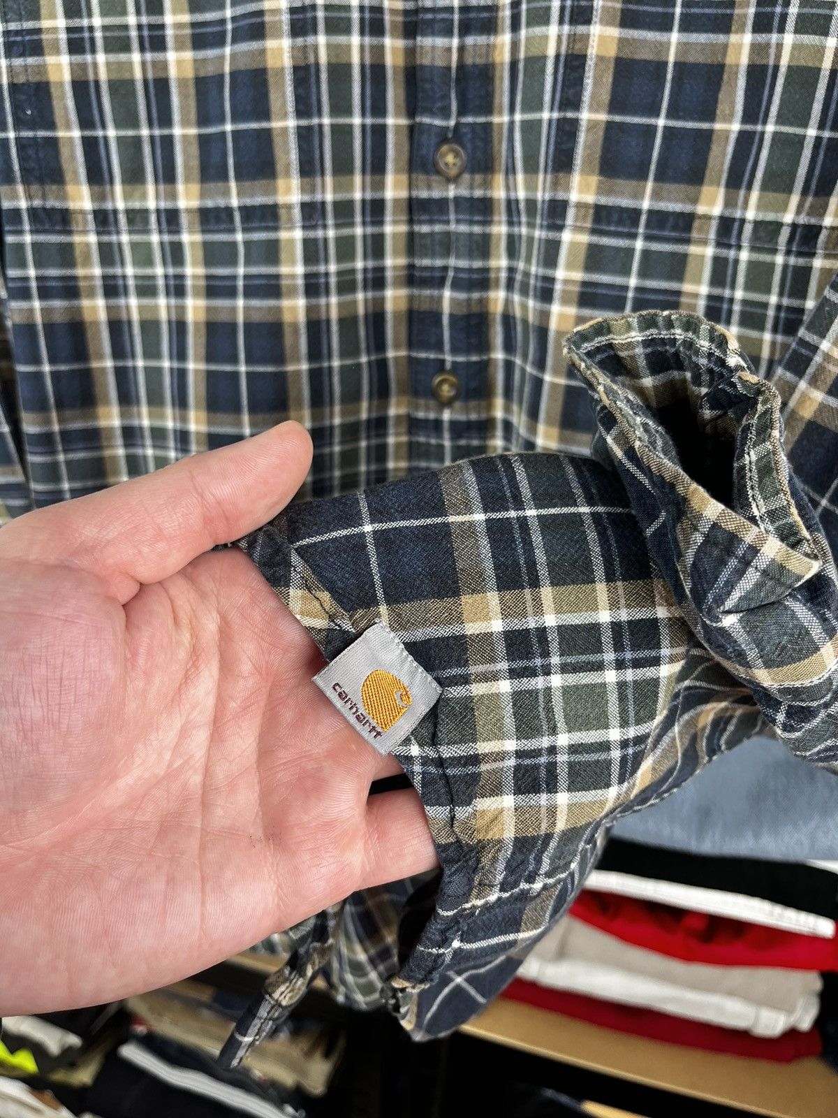 Carhartt × Vintage Carhartt vintage shirt size L Size US L / EU 52-54 / 3 - 11 Thumbnail