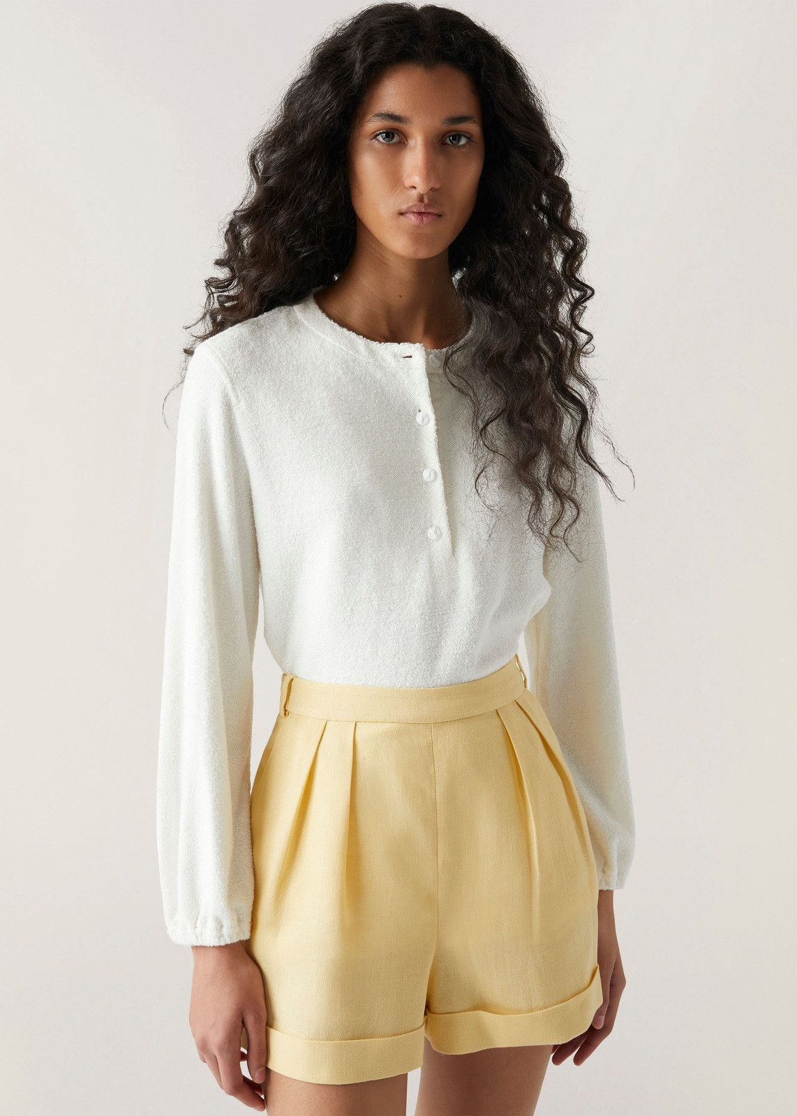 Loro Piana o1srvl11e0424 Sweater in White Size S / US 4 / IT 40 - 3 Thumbnail
