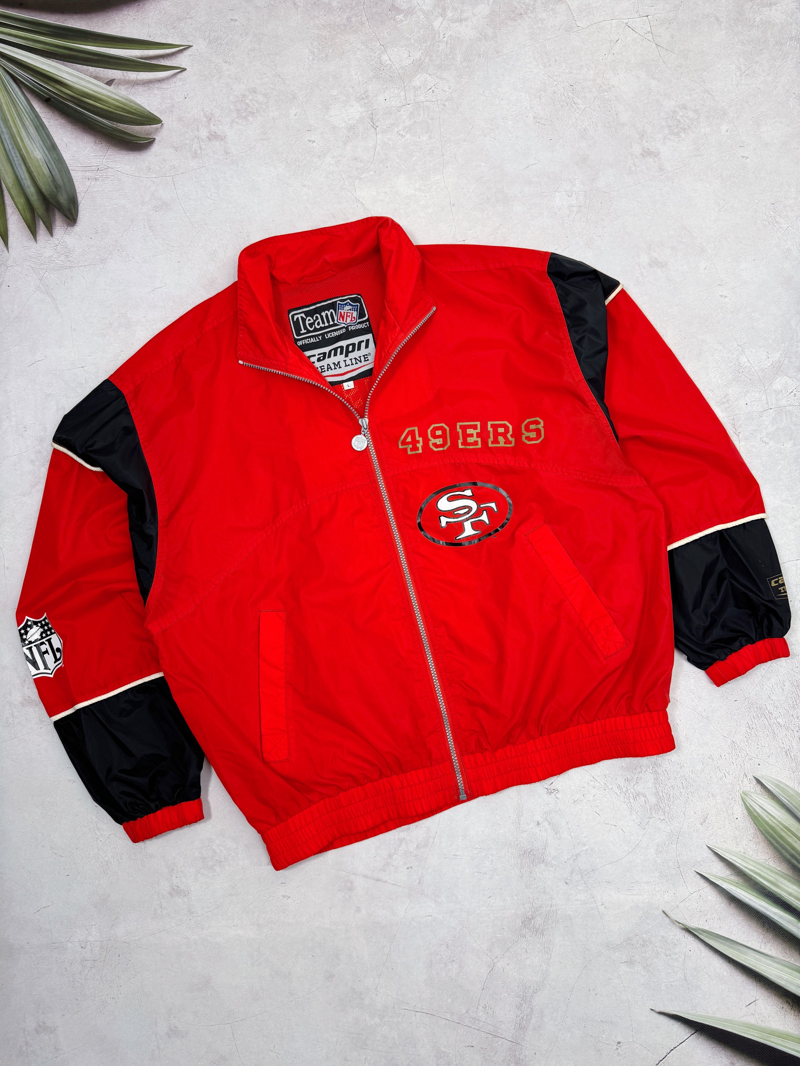Vintage San Francisco 49ers Jacket Windbreaker NFL by Campri