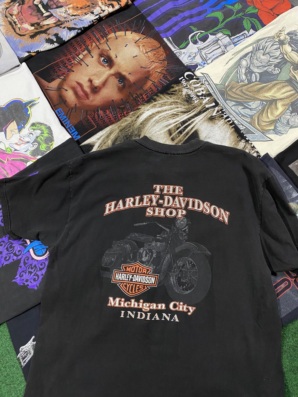 Harley Davidson × Vintage 90’s Vintage Harley Davidson Biker Tee Shirt XLarge Size US L / EU 52-54 / 3 - 2 Thumbnail