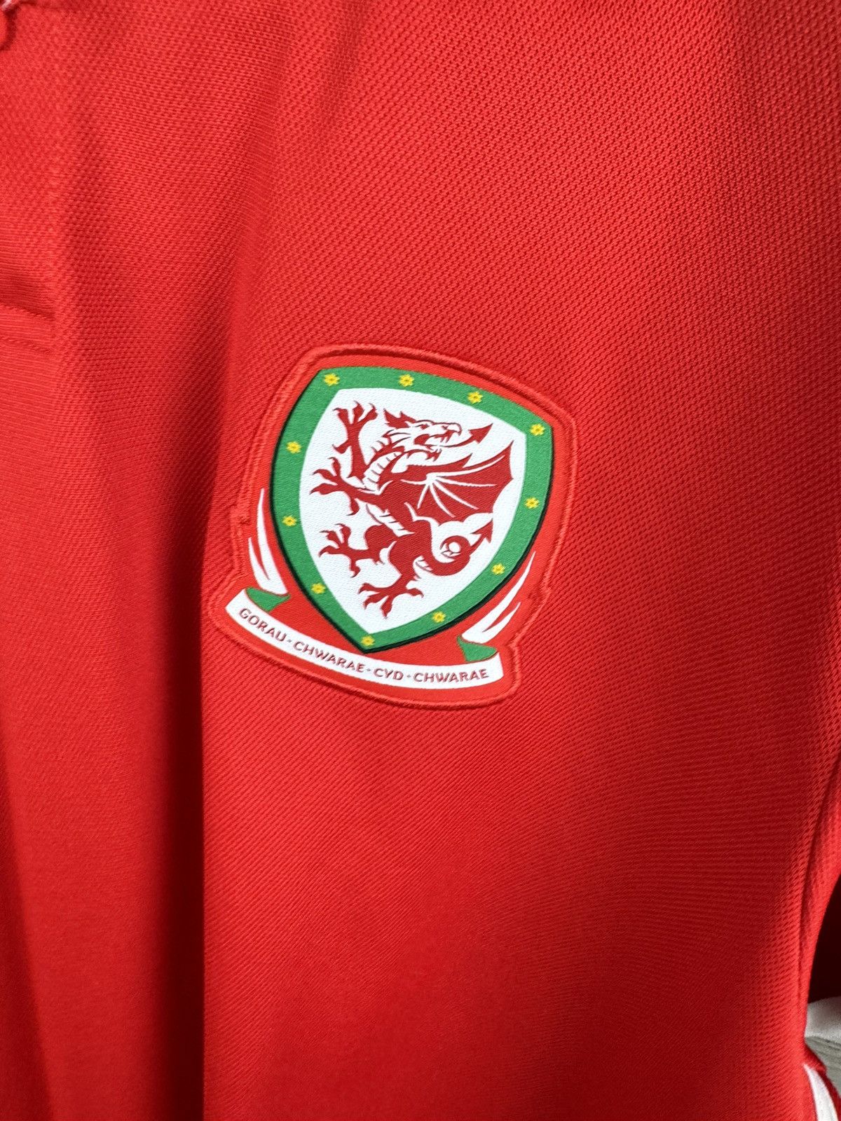 Adidas Adidas Wales Home 2018 Soccer Jersey size XL Size US XL / EU 56 / 4 - 9 Thumbnail
