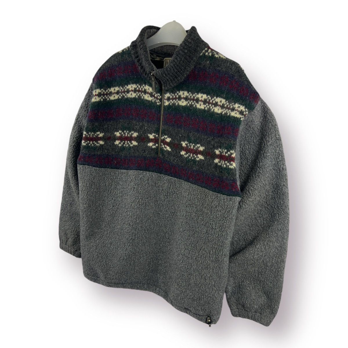 L.L. Bean Vintage L.L Bean fleece outdoor chimayo design Size US M / EU 48-50 / 2 - 2 Thumbnail