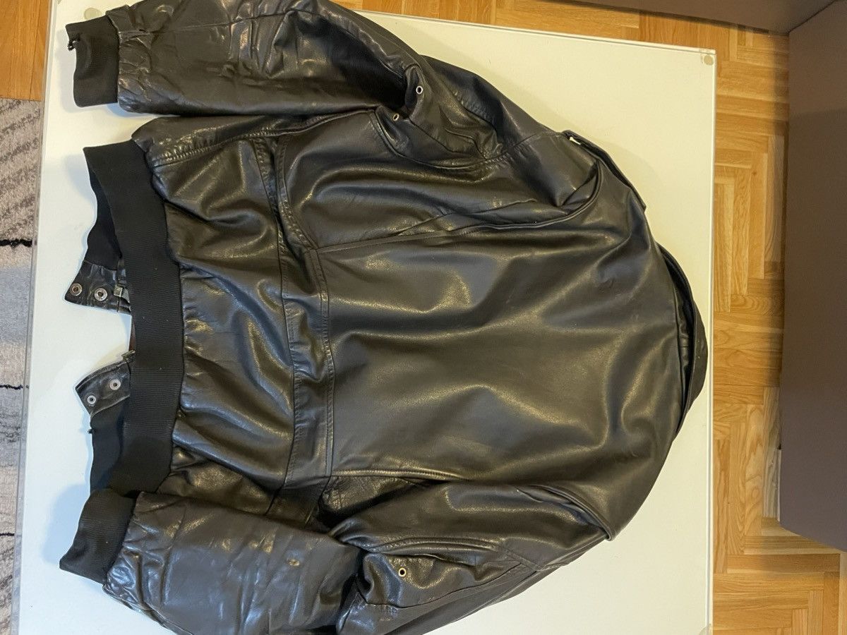 Other AVIATOR/BOMBER LEATHER JACKET Size US XXL / EU 58 / 5 - 2 Thumbnail