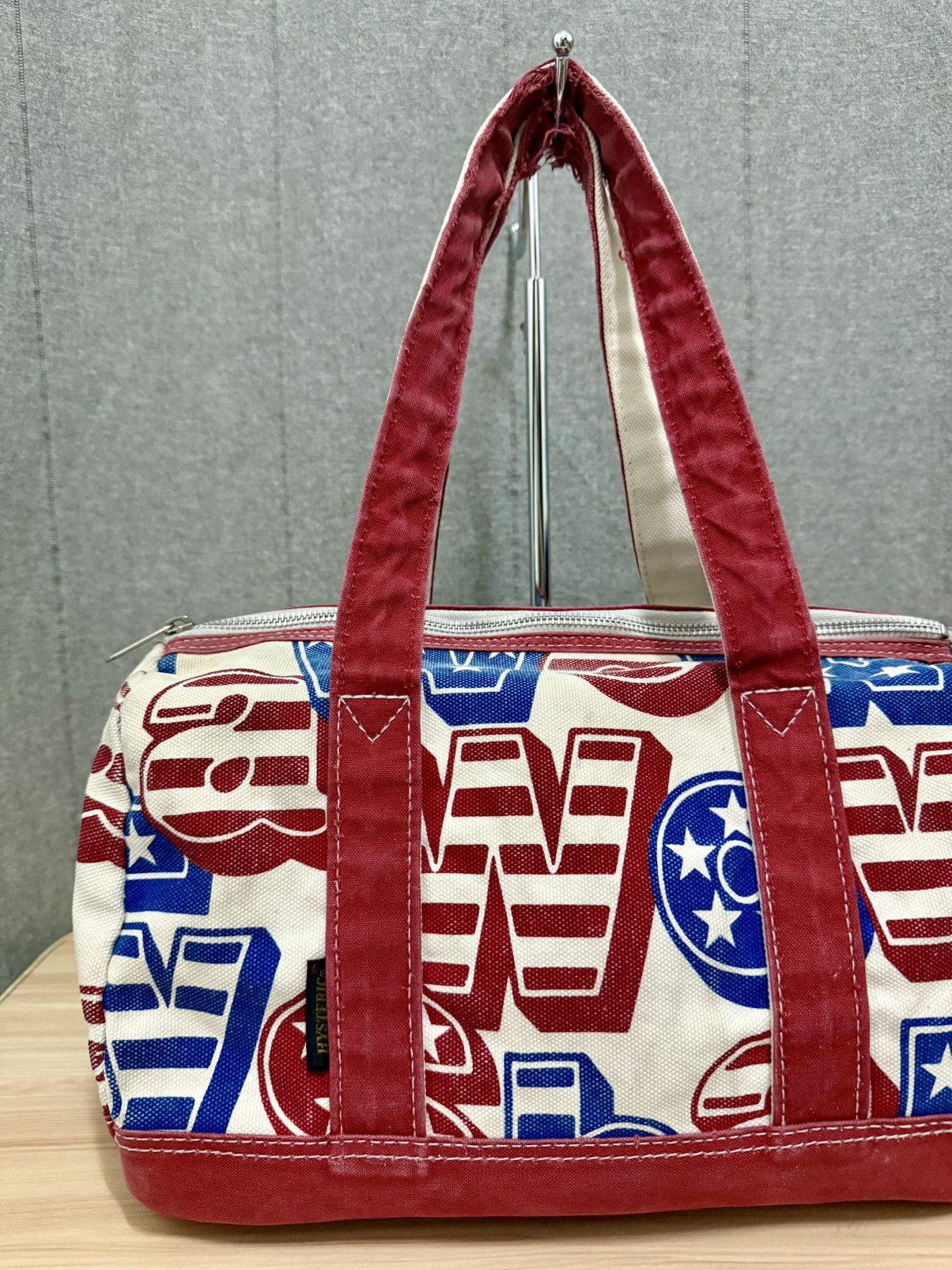 Hysteric Glamour 90s Hysteric Glamour Sound System American flag Duffle Bag Size ONE SIZE - 4 Thumbnail