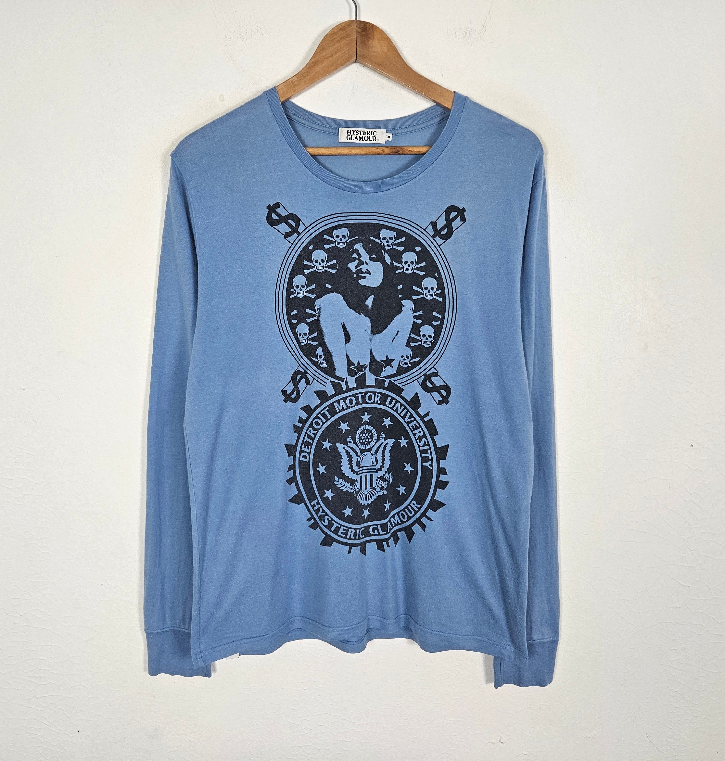 Hysteric Glamour Hysteric Glamour Detroit Motor University shirt Size US M / EU 48-50 / 2 - 2 Thumbnail