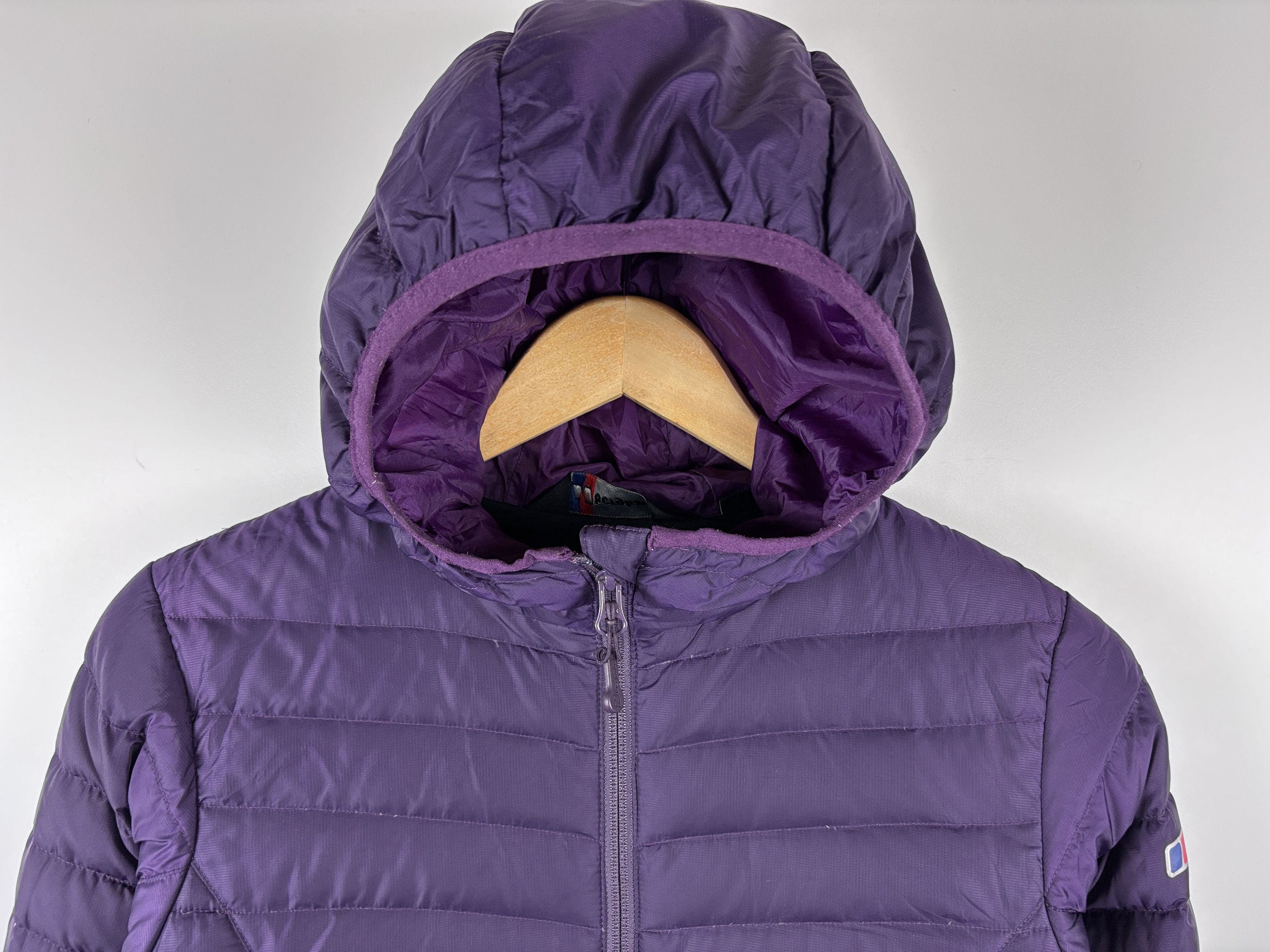 Berghaus Womens Berghaus Down 600 Quilted Jacket Purple Size 10 Size L / US 10 / IT 46 - 2 Thumbnail
