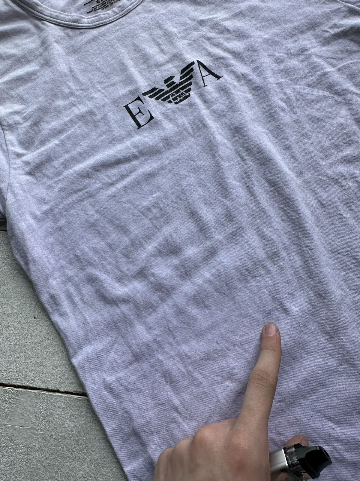 Armani 🚨EMPORIO ARMANI BIG LOGO EVA CENTRE LOGO LUXURY GIORGIO Size S / US 4 / IT 40 - 2 Thumbnail