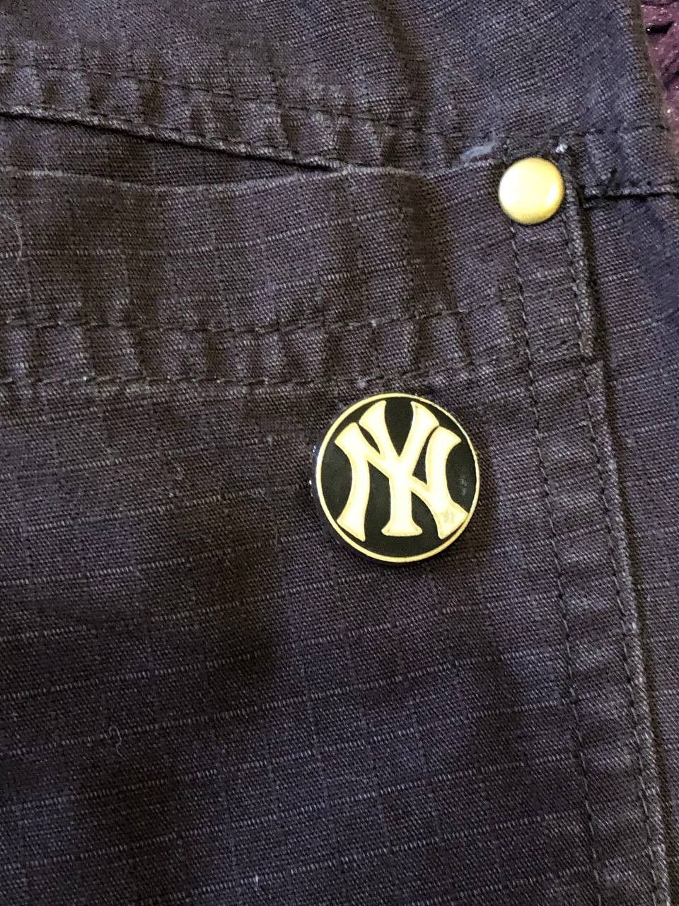 New York Yankees VINTAGE MLB NY Yankees Cargo FLARED Pants STREETWEAR Size 34" / US 12 / IT 48 - 5 Thumbnail