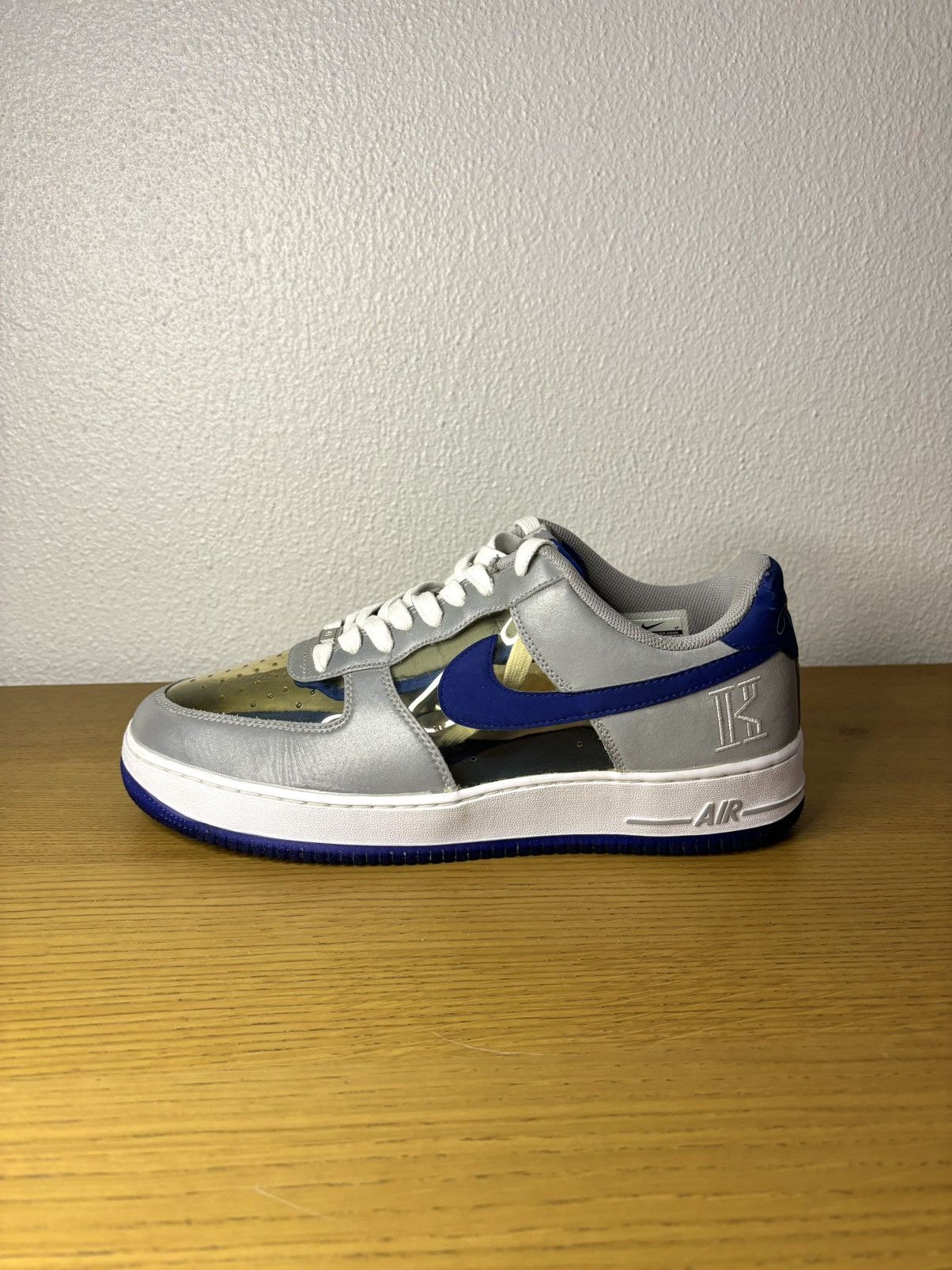 Nike Nike Air Force One Kyrie Irving Wolf Grey Size US 14 / EU 47 - 10 Thumbnail