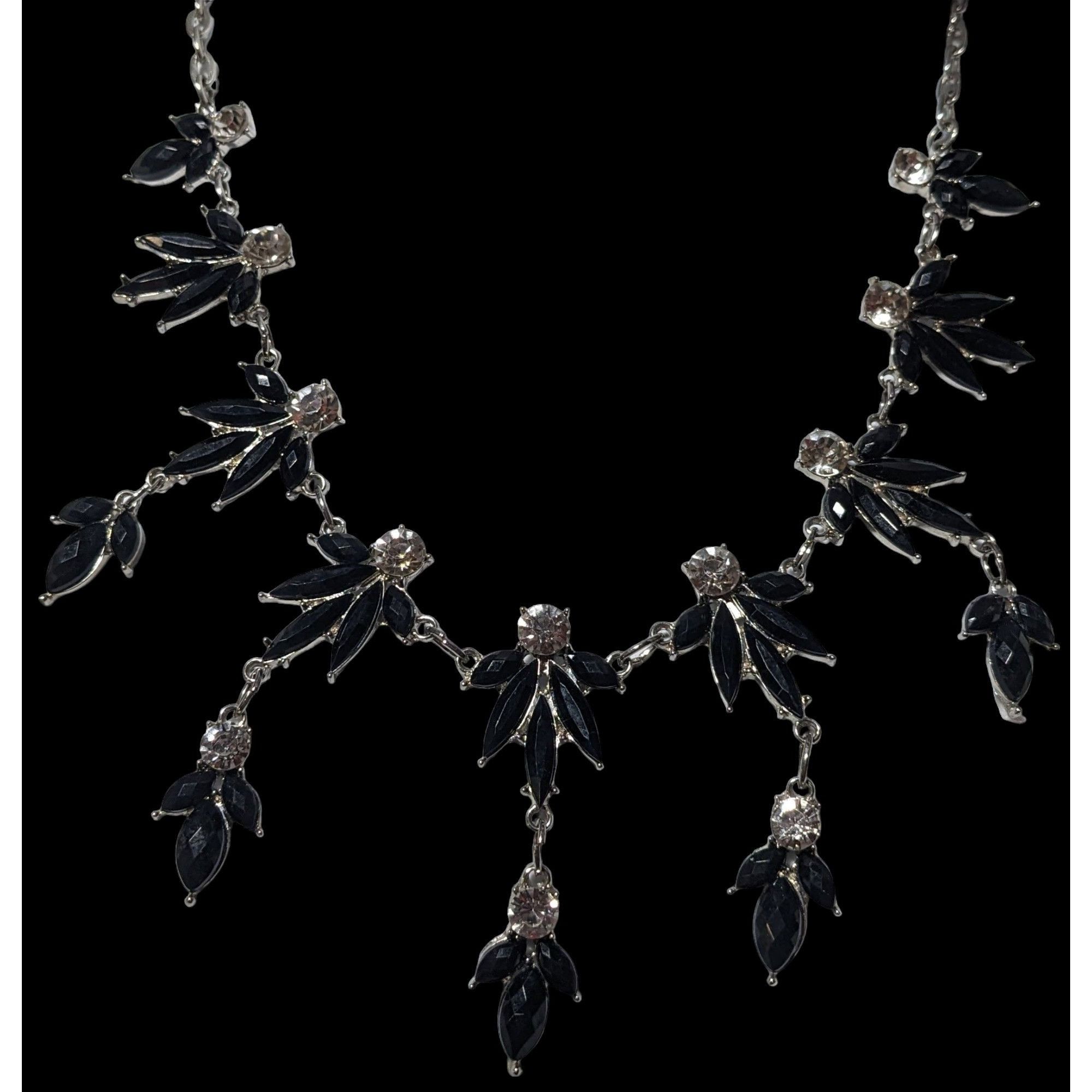 Other Charming Charlie Gothic Gemmed Fringe Necklace Size ONE SIZE - 2 Thumbnail