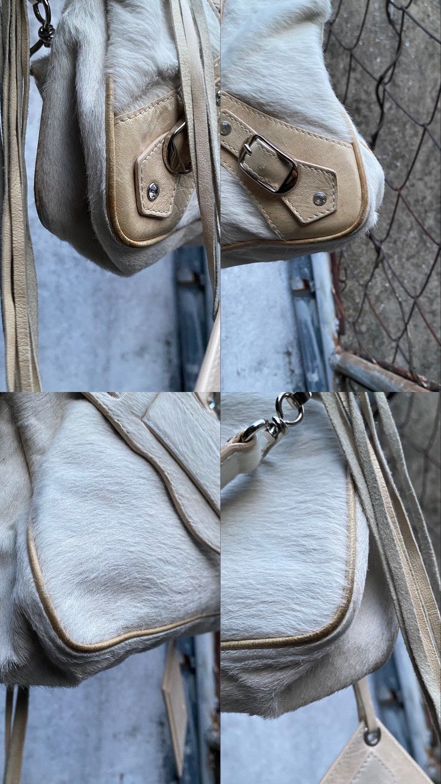 Balenciaga Balenciaga - 2000’s - LIMITED pony hair first city white Size ONE SIZE - 12 Thumbnail