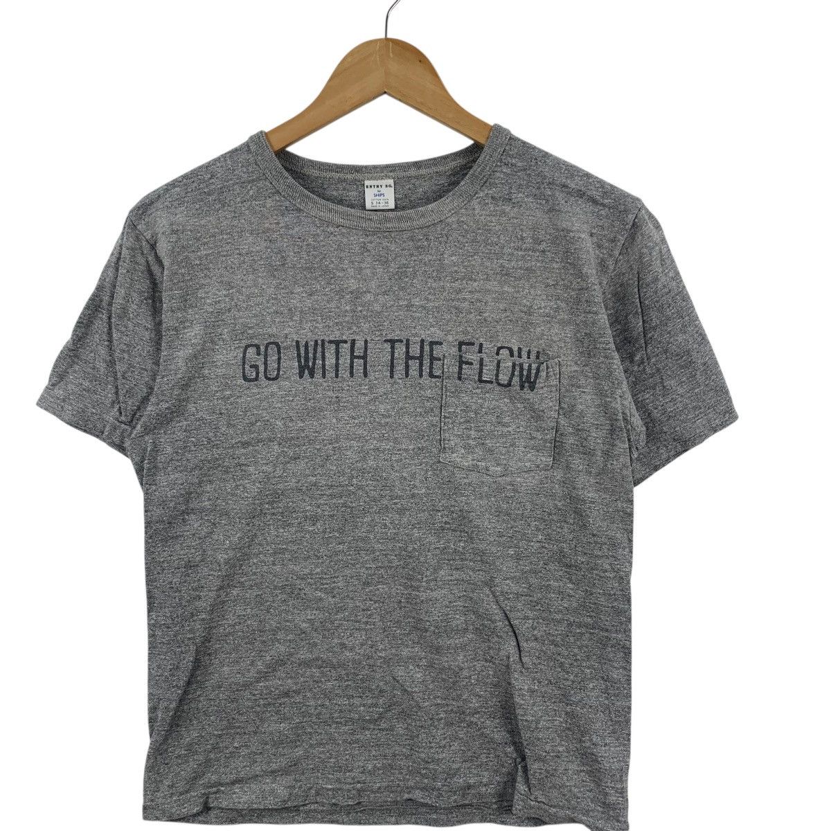 SHIPS SHIPS JAPAN ENTRY Collection Natural Dye Tee Shirt Top Size US S / EU 44-46 / 1 - 4 Thumbnail