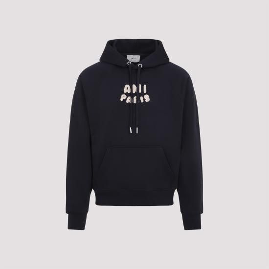 AMI｜HOODIES/SWEATS (USW275 747 4011) AMI Hoodie (Navy Blue) – CNCPTS