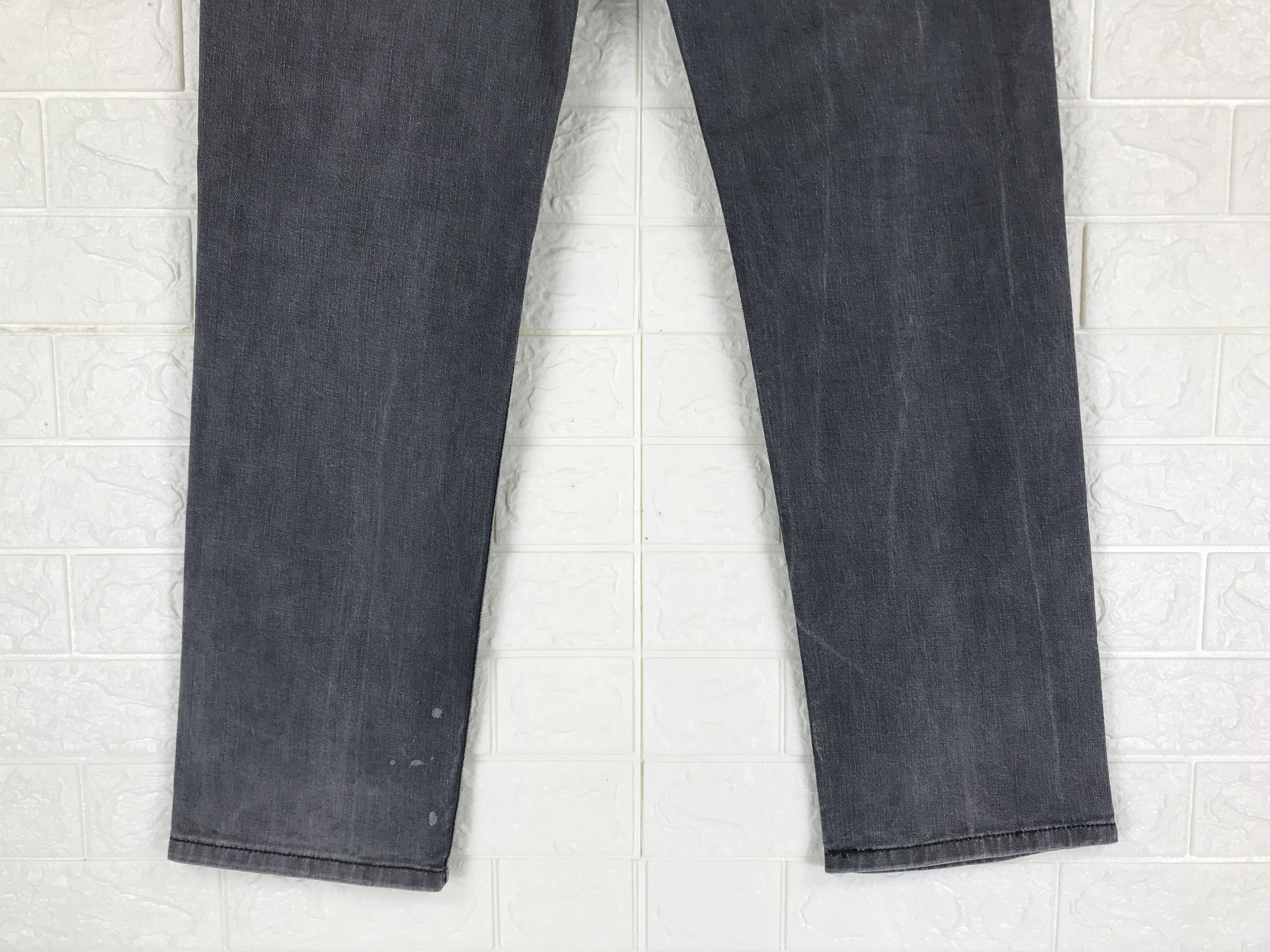 Levi's Vintage Levi's 514 Faded Black Jeans Straight Fit Denim Size US 34 / EU 50 - 8 Thumbnail