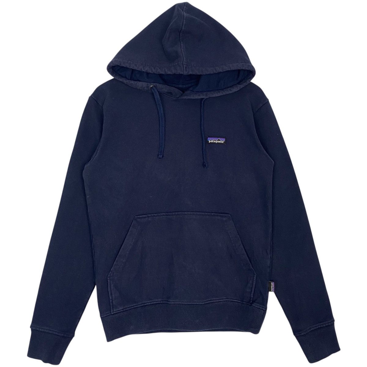 Vintage Patagonia Hoodie Sweater Navy Blue Pullover Size XS