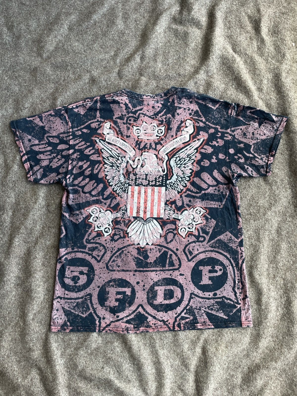 Gildan Five Finger Death Punch Merch Full Printed T-Shirt Size US L / EU 52-54 / 3 - 5 Thumbnail