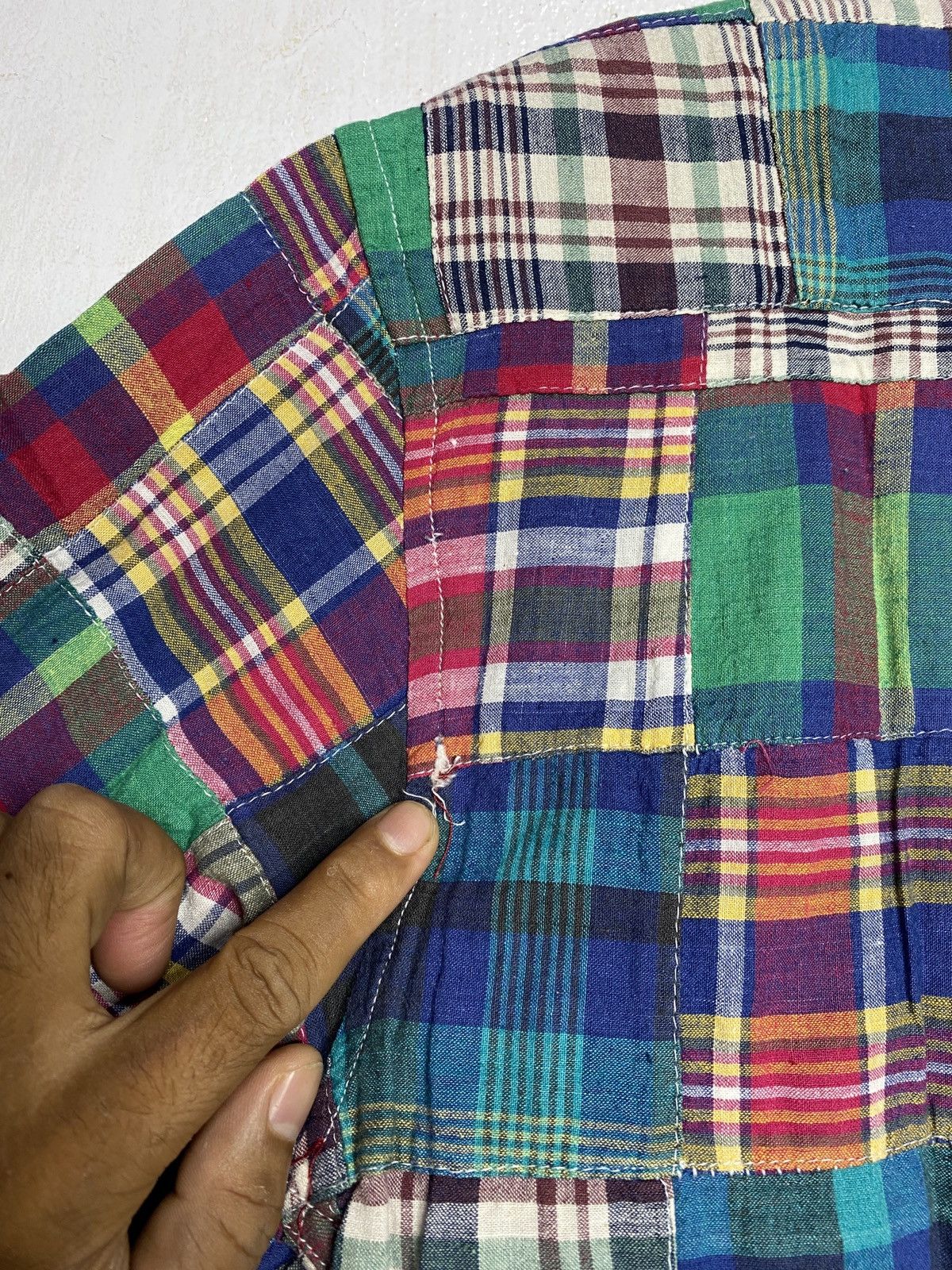 Comme des Garcons Homme Plus issey miyake patchwork shirt Size US M / EU 48-50 / 2 - 9 Thumbnail