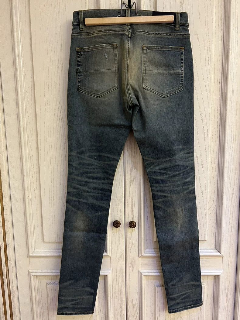 Amiri Amiri blue cow knee ripped jeans Size US 32 / EU 48 - 2 Thumbnail