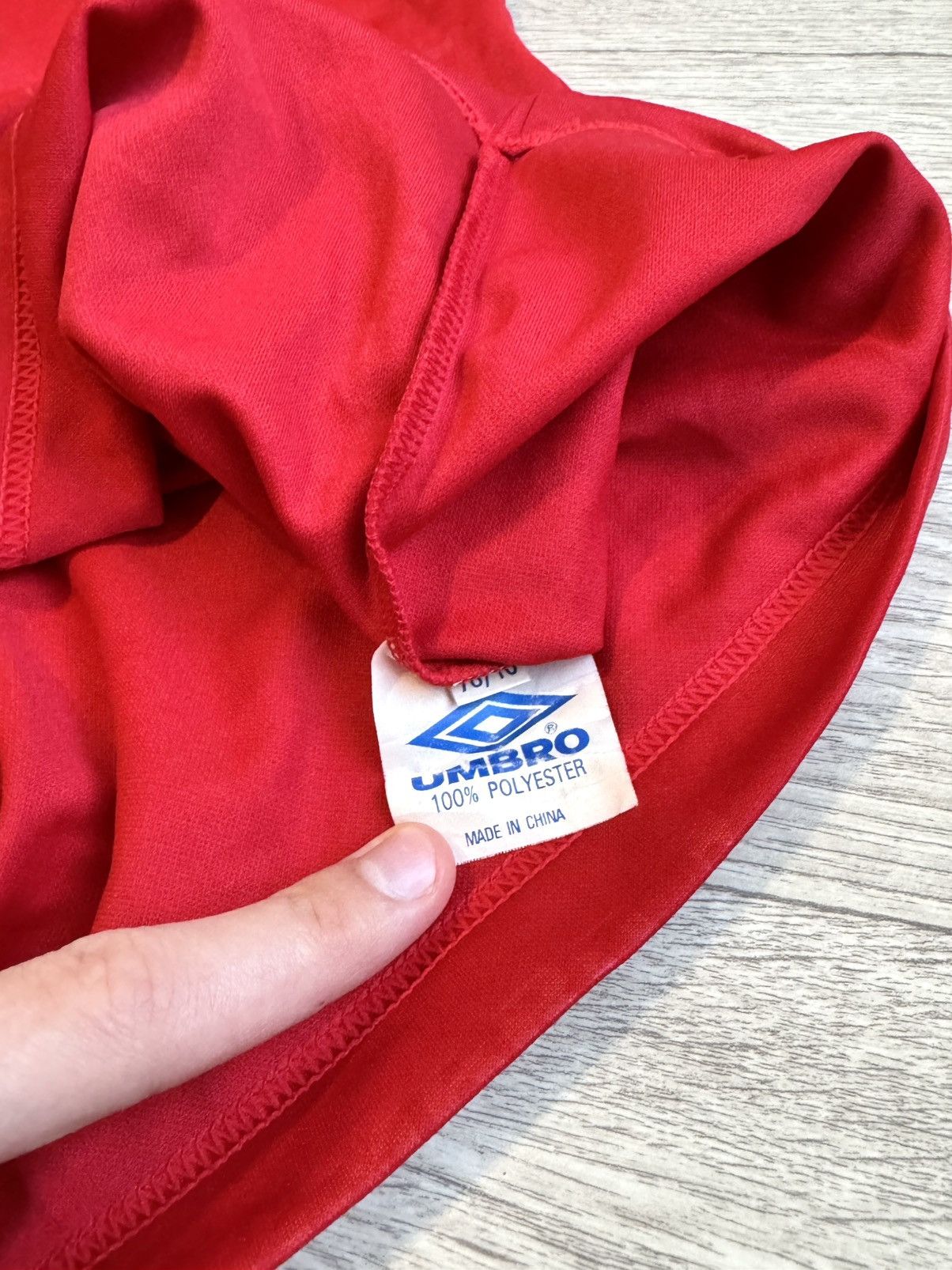 Umbro 🔷Vintage Umbro Manchester United Soccer jersey 90s🔷 Size US L / EU 52-54 / 3 - 7 Thumbnail