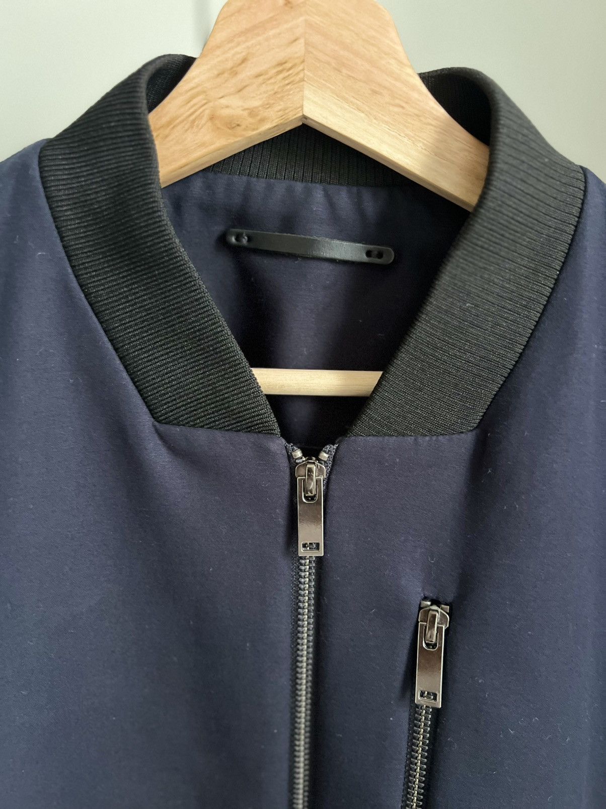 Cos COS x MR PORTER Navy Bomber Jacket – Never Worn with Tags Size US L / EU 52-54 / 3 - 2 Thumbnail