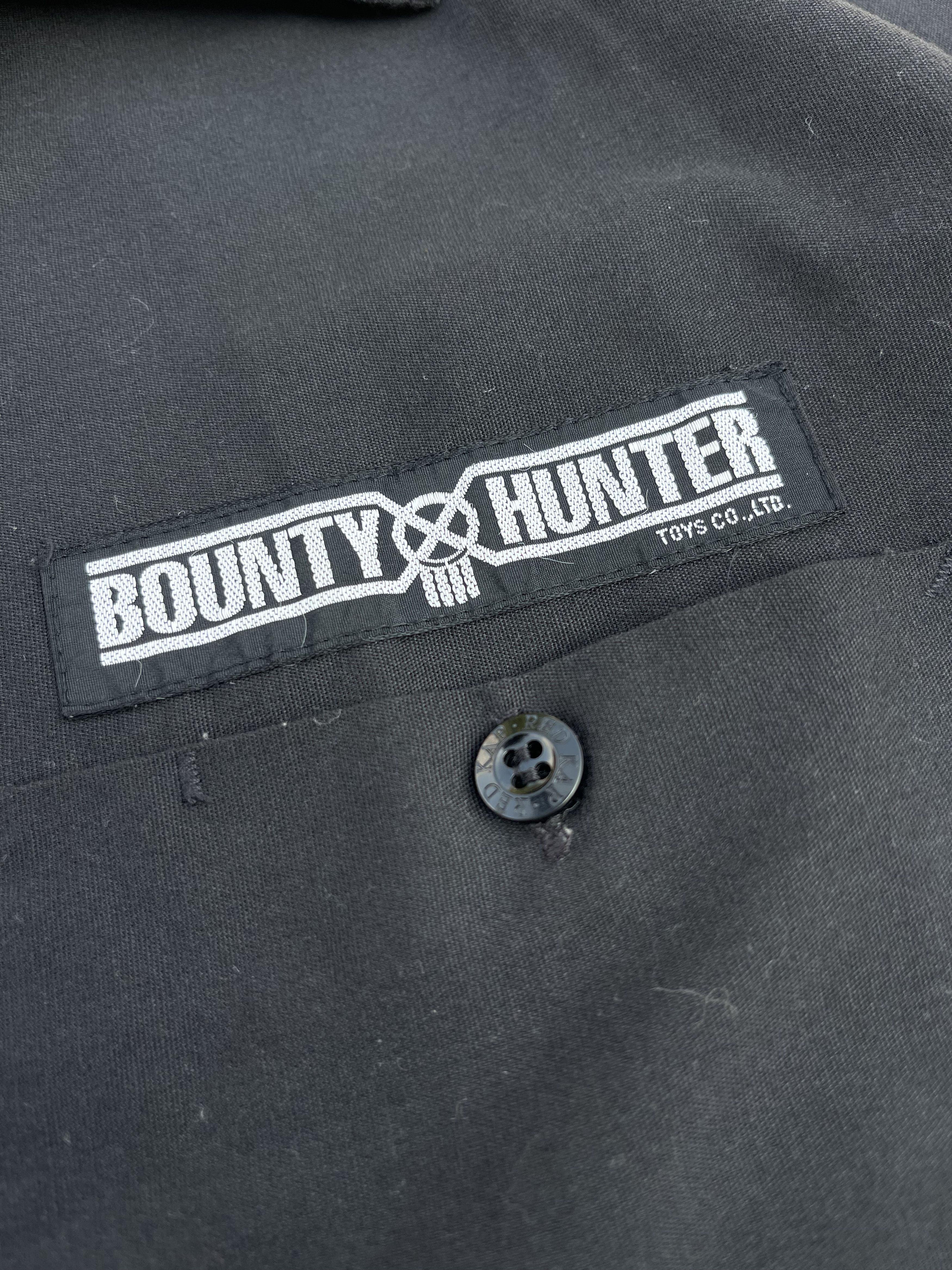 Bounty Hunter × Red Kap × Vintage Vtg Bounty Hunter x Red Kap Black Shirt Size US M / EU 48-50 / 2 - 6 Thumbnail