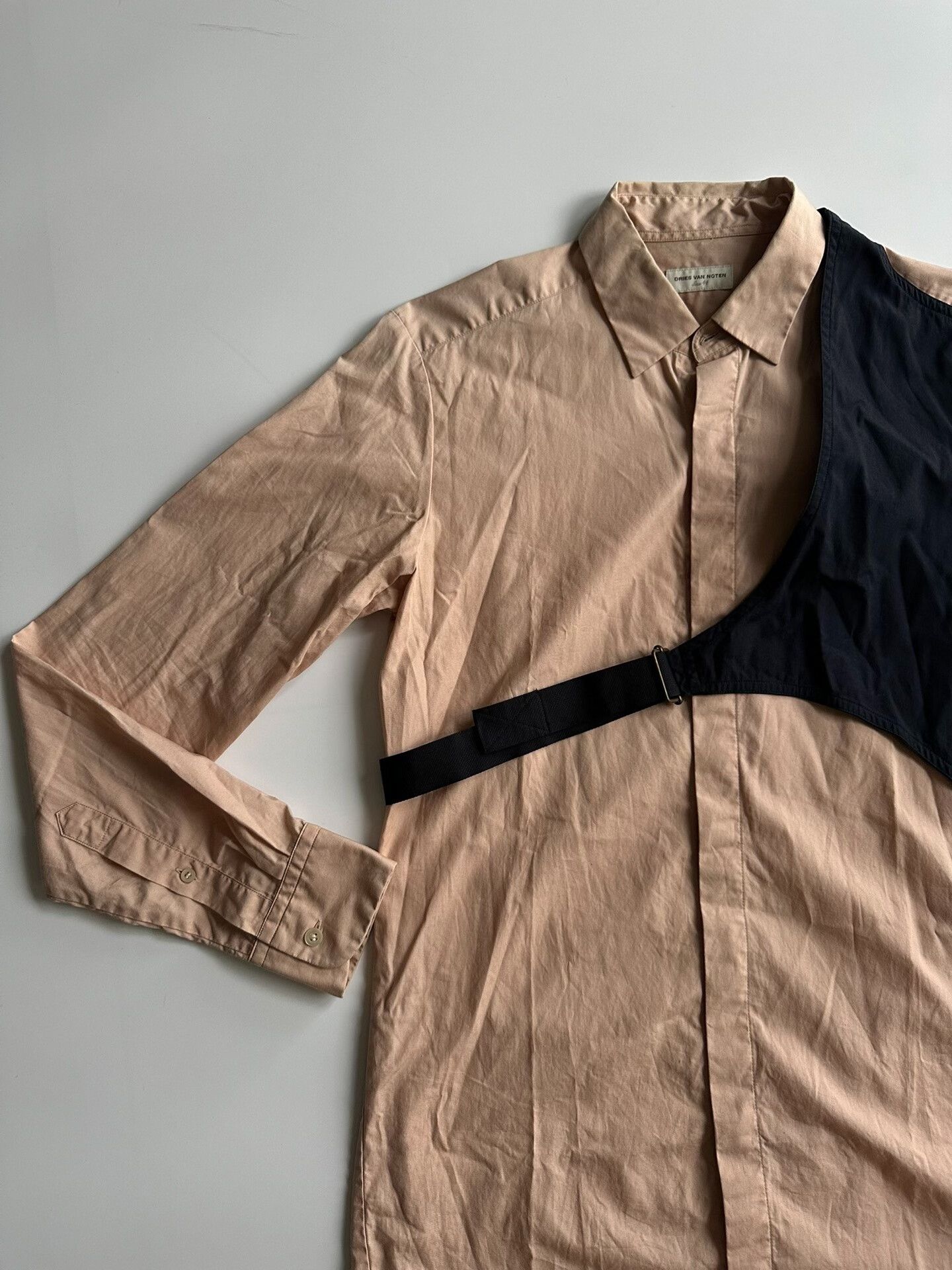 Dries Van Noten Dries Van Noten Tie Detail Shirt Size M / US 6-8 / IT 42-44 - 1 Thumbnail