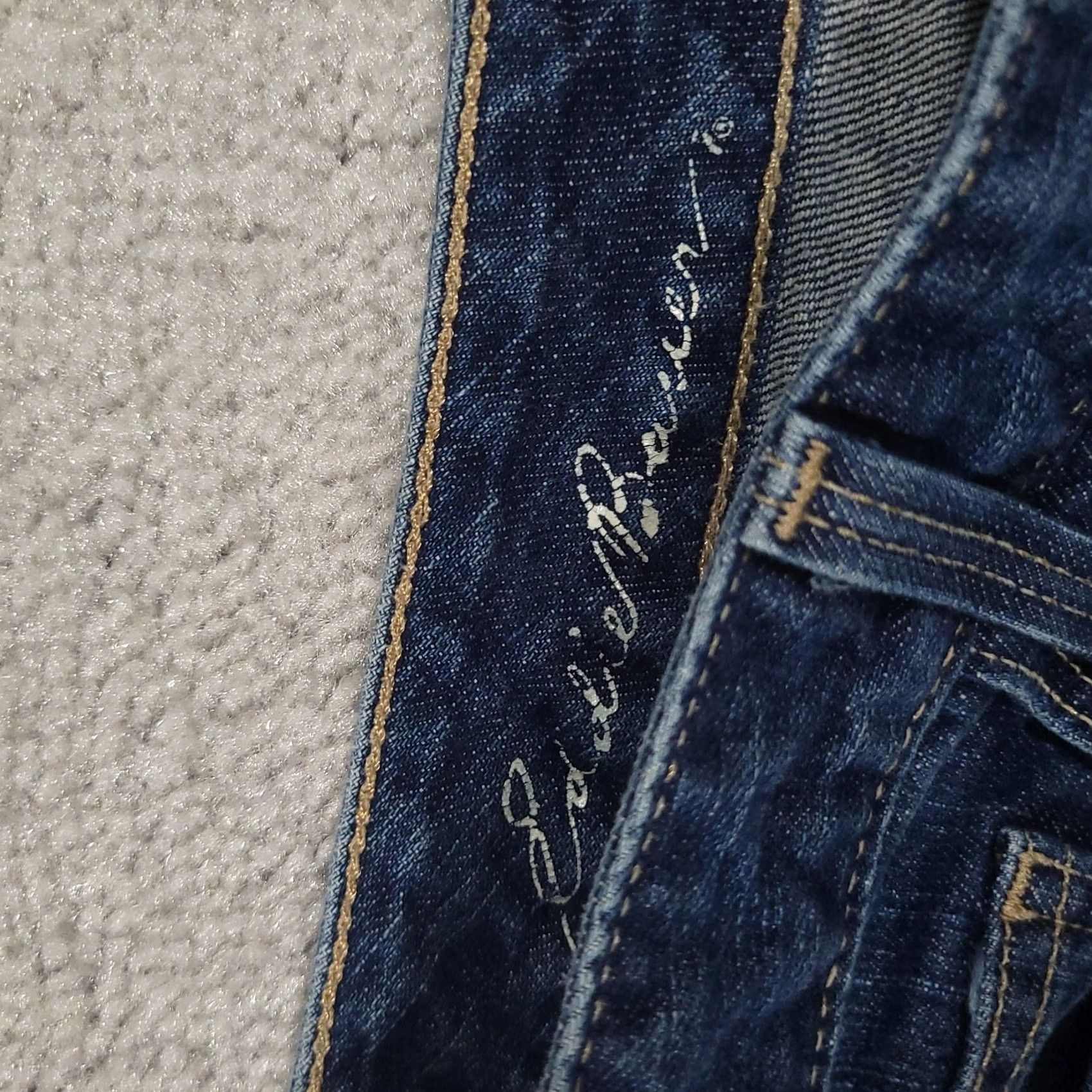 Eddie Bauer Eddie Bauer Jeans Womens 2R Blue Natural Barely Boot Stretch Denim Mid Rise Casual Pants Jeans Size 26" / US 2 / IT 38 - 7 Thumbnail