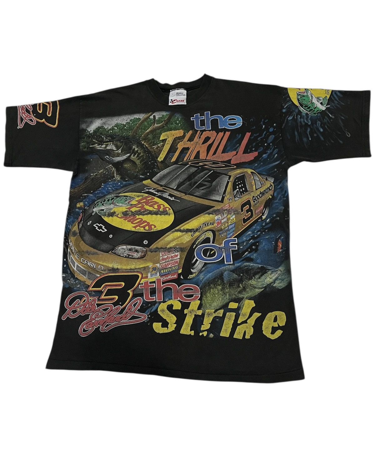 Vintage VINTAGE NASCAR ALL OVER PRINT 90s Size US L / EU 52-54 / 3 - 1 Thumbnail