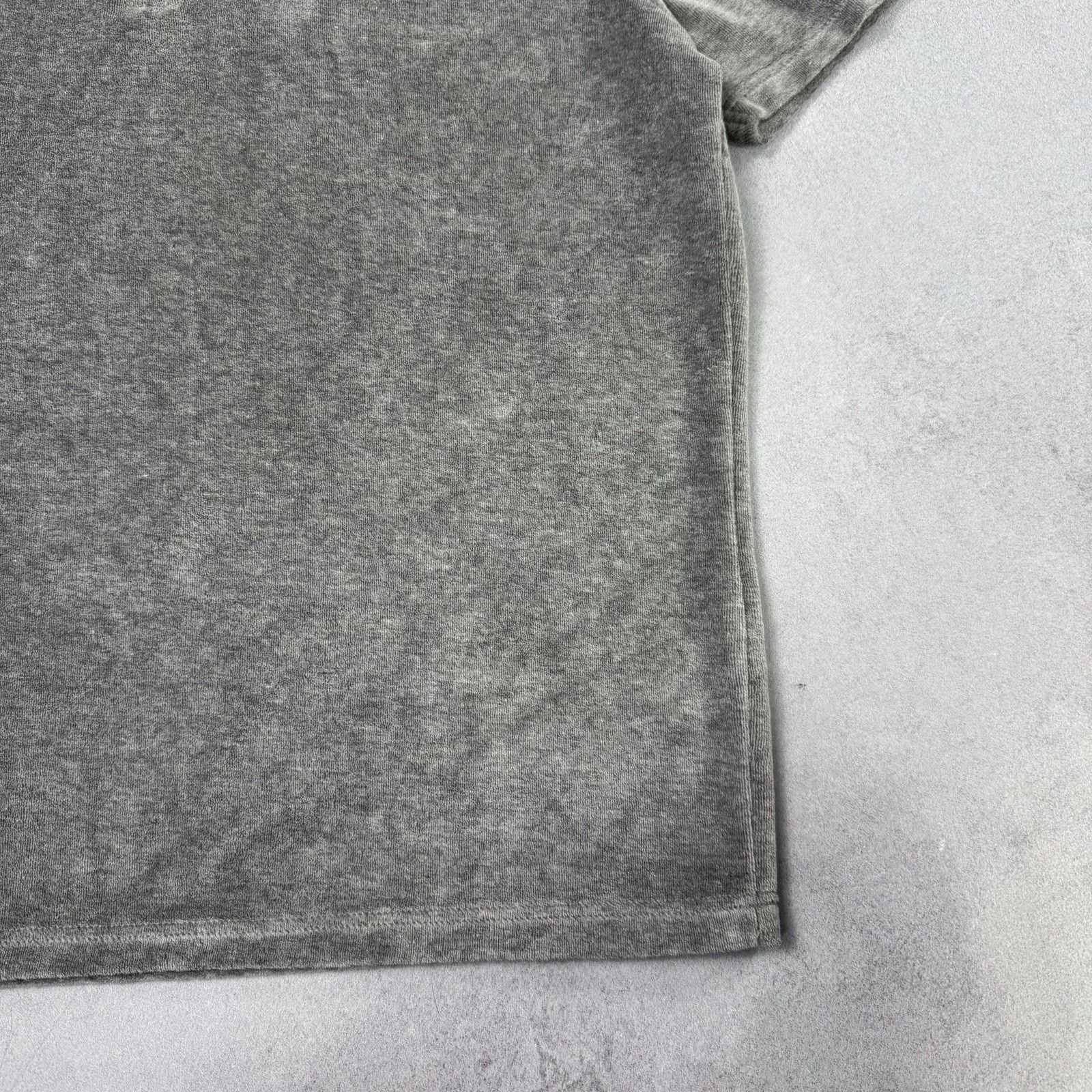 Reiss Reiss Men Grey Velure Polo Zip T Shirt Size L Size US L / EU 52-54 / 3 - 8 Thumbnail