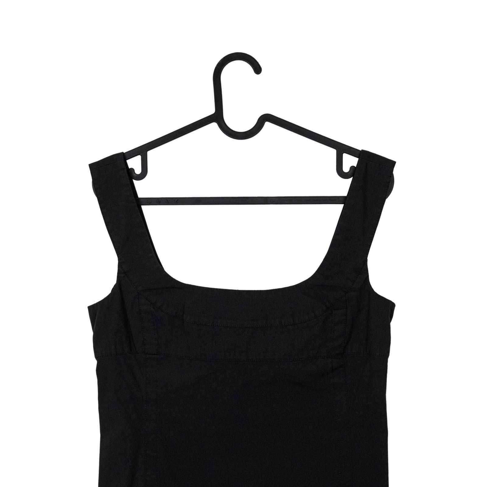 Prada Prada Black Structured Sleeveless Side Zip Tank Top Blouse Size M / US 6-8 / IT 42-44 - 5 Thumbnail