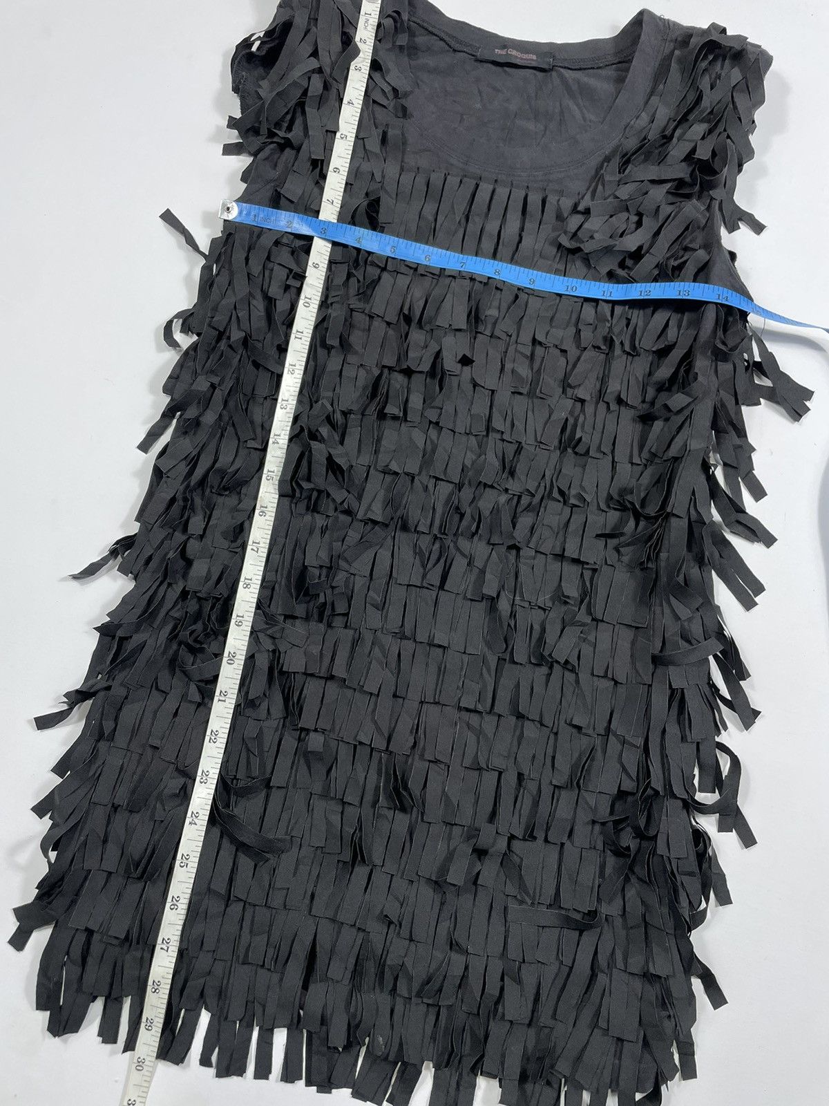Japanese Brand The Croquis fringe tank top y2k ifsixLgb style Size US M / EU 48-50 / 2 - 5 Thumbnail