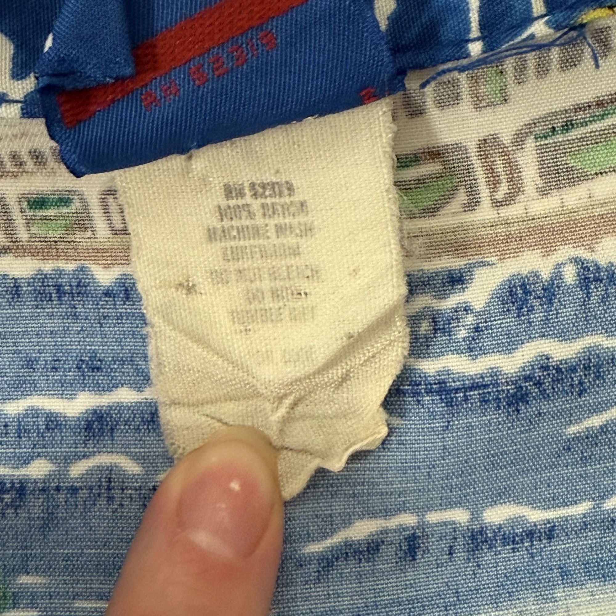 Ocean Pacific Vtg OP Ocean Pacific Blue SANTA CATALINA Hawaiian Shirt Size US M / EU 48-50 / 2 - 11 Thumbnail