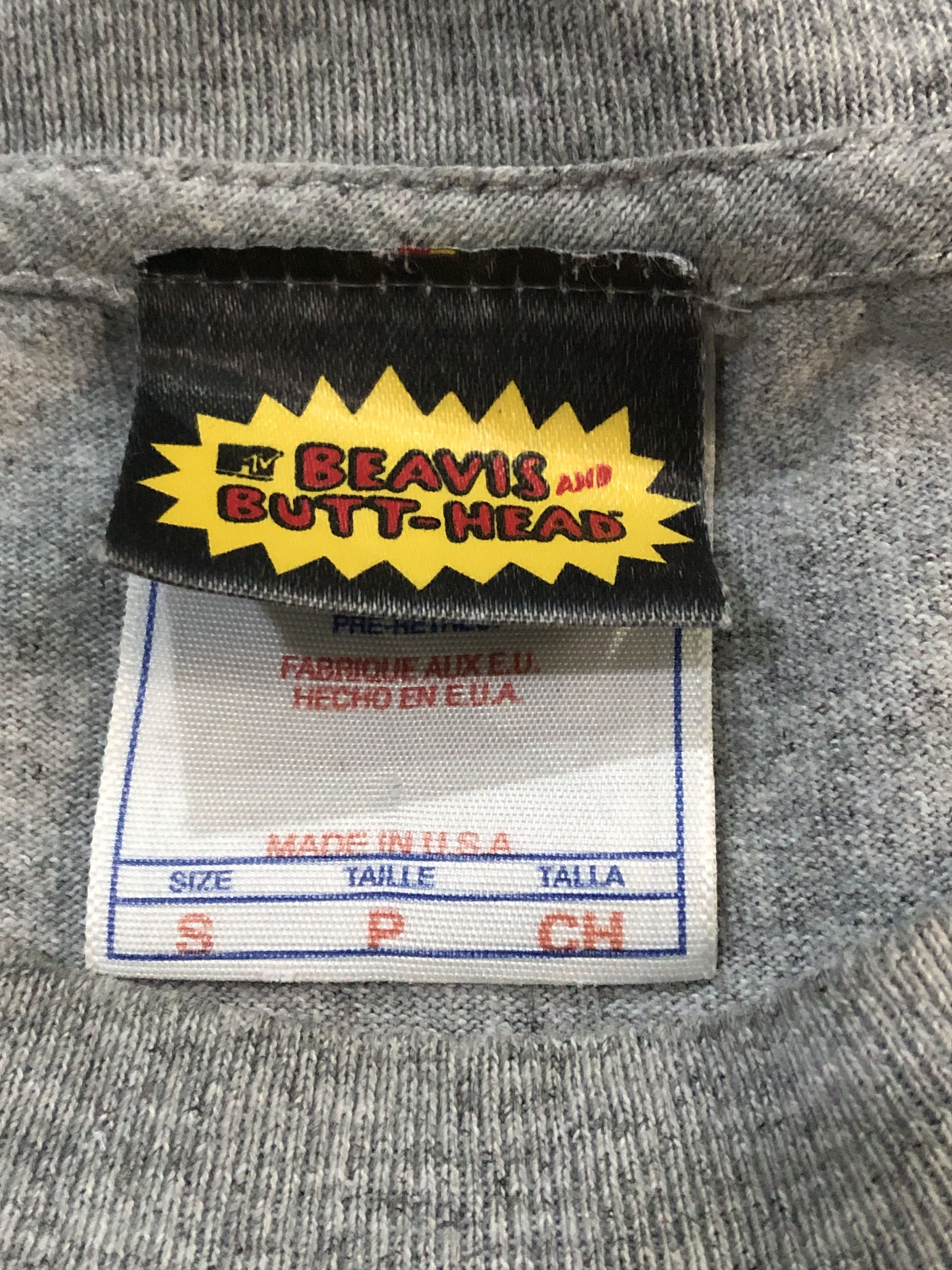Cartoon Network × Mtv × Vintage Vintage MTv Beavis And Butt-Head T-shirts Size US S / EU 44-46 / 1 - 6 Thumbnail