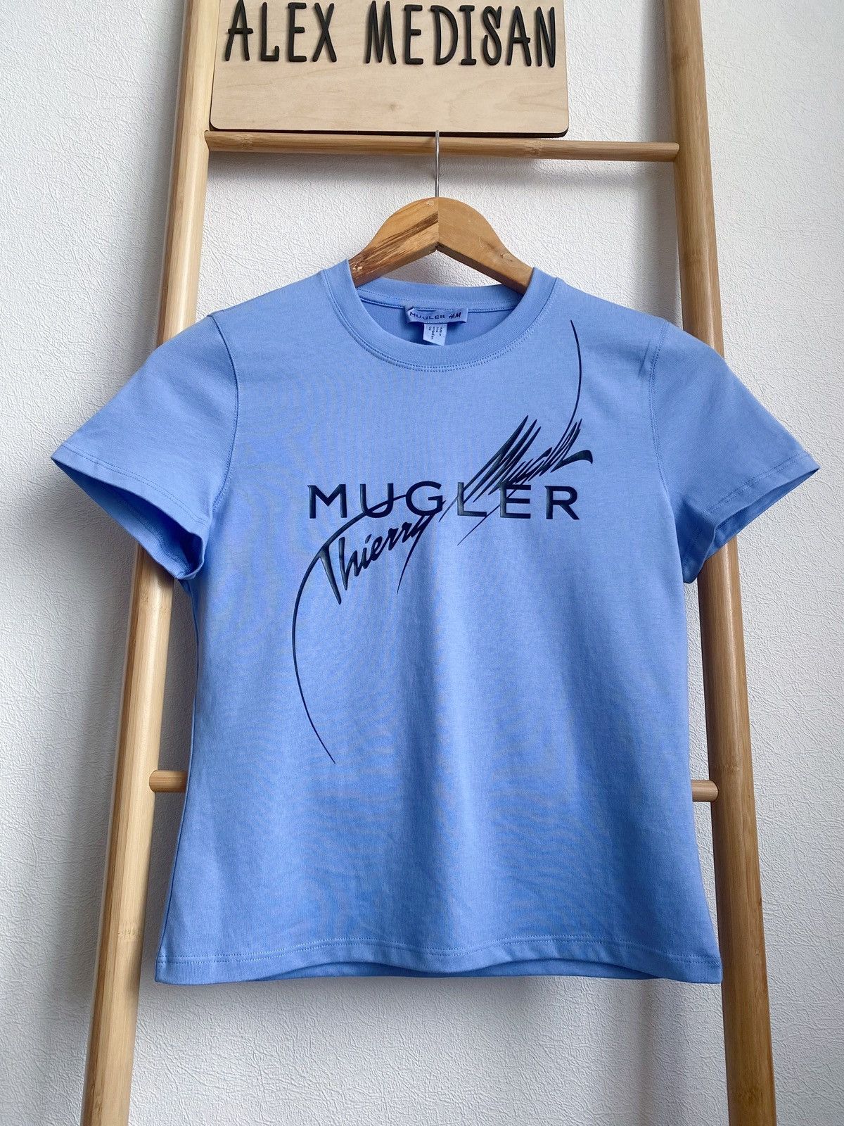 H&M × Mugler × Thierry Mugler Mugler x H&M Printed Fitted T-Shirt Size L Size L / US 10 / IT 46 - 15 Thumbnail