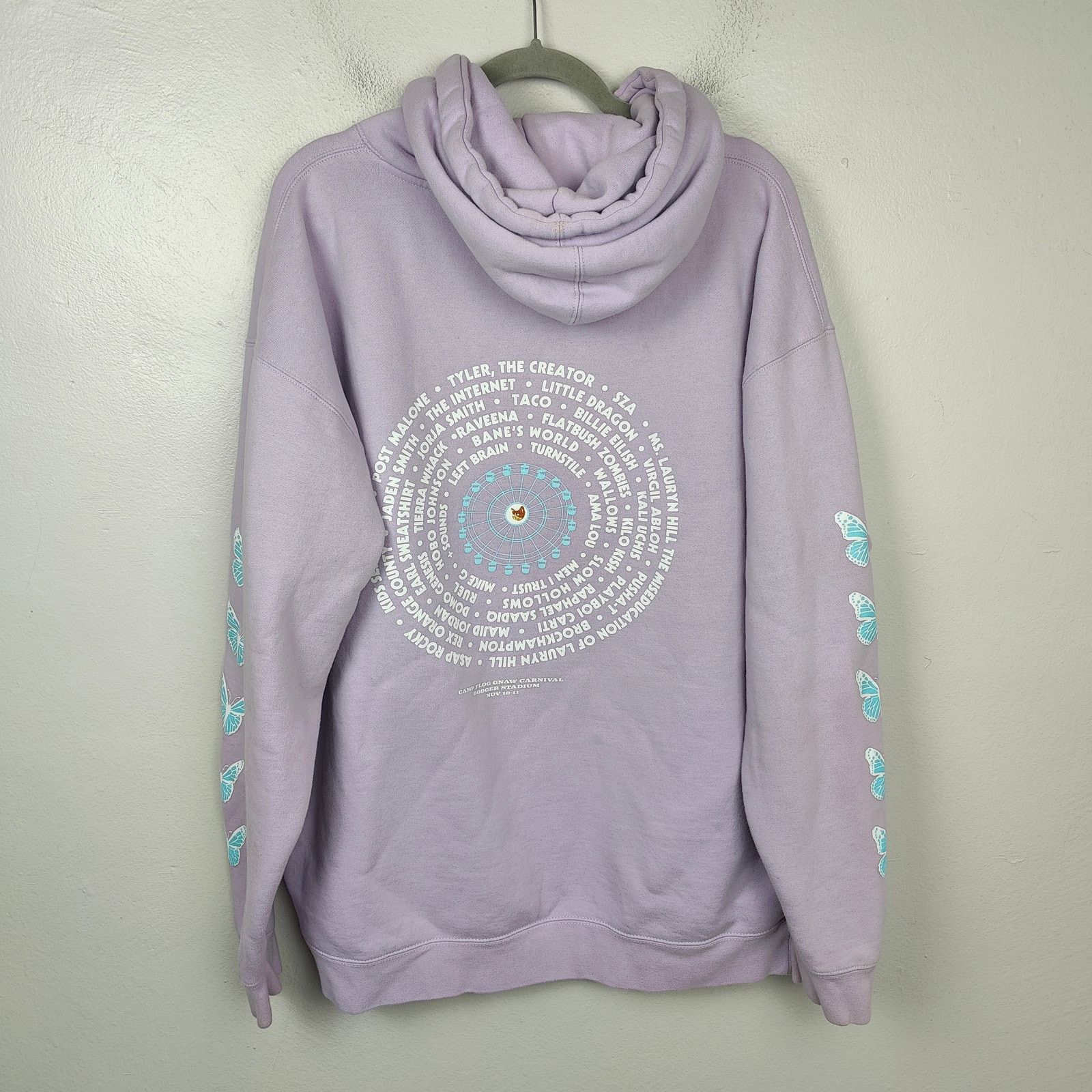 Golf Wang Golf Wang Camp Flog Gnaw Carnival Hoodie Size XXL Purple Size US XXL / EU 58 / 5 - 7 Thumbnail